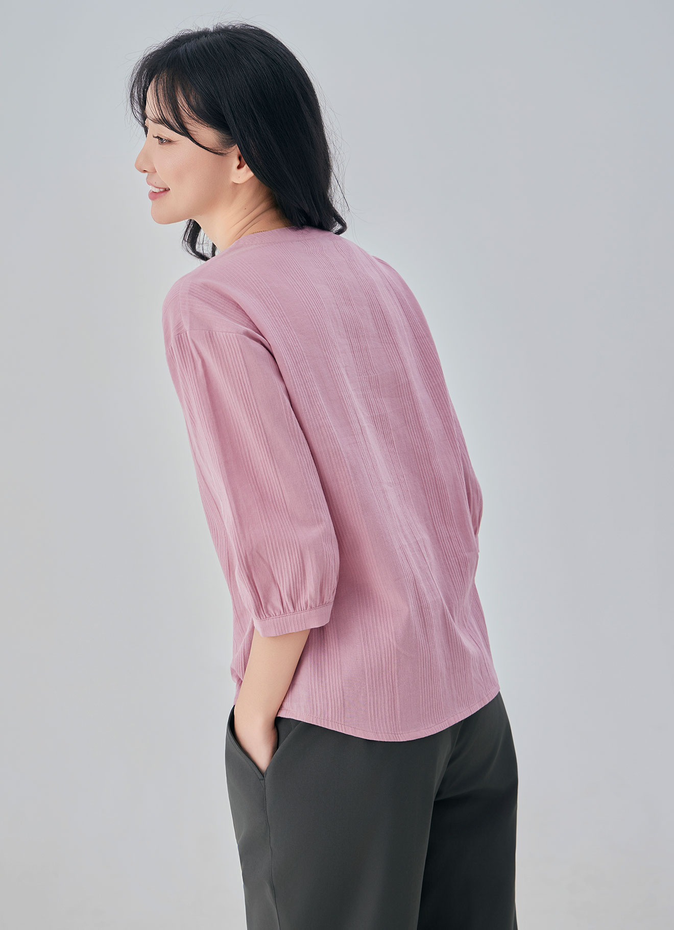Blush by Sleeve Blouse