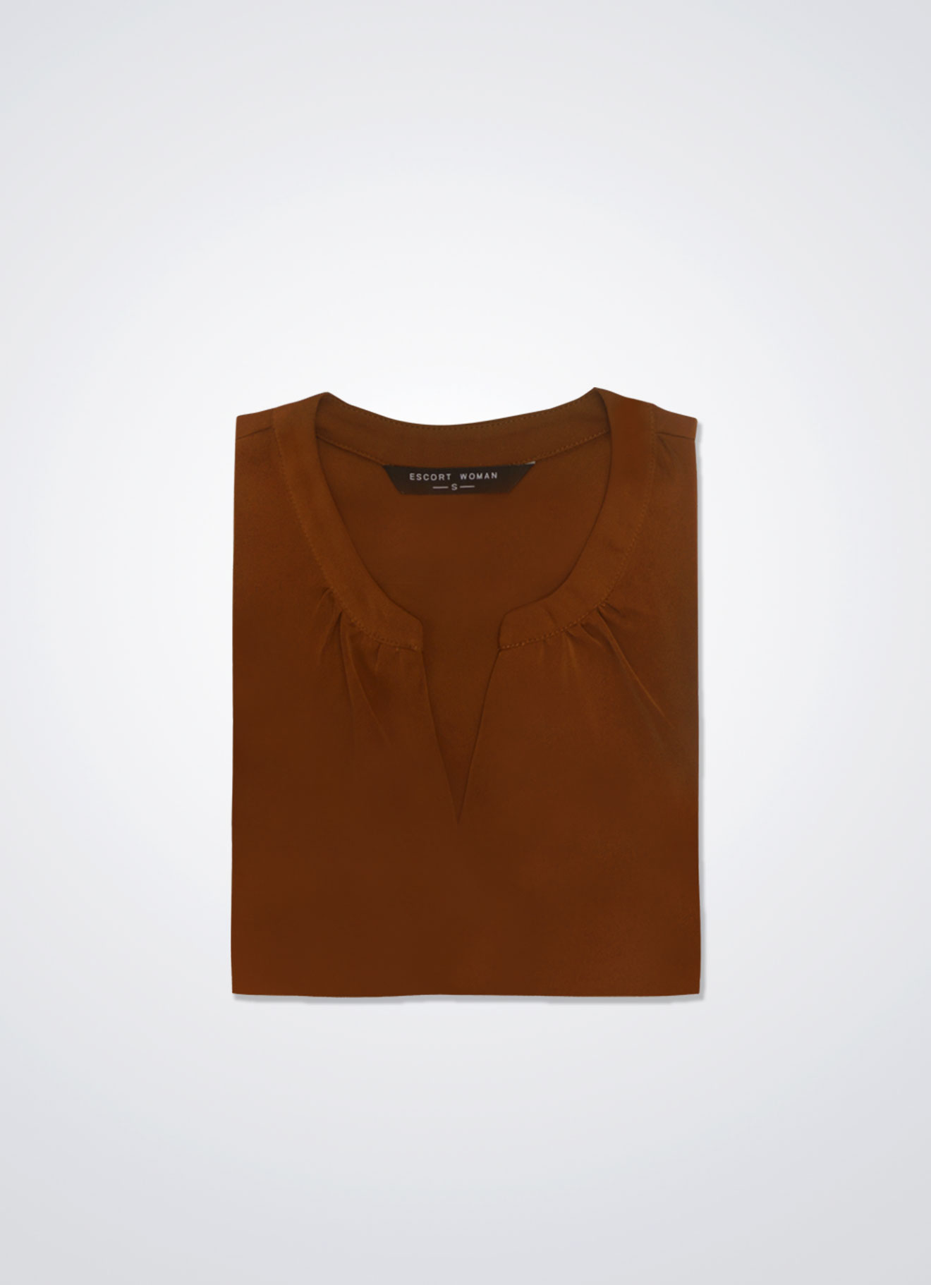 Bombay-Brown by Sleeve Blouse