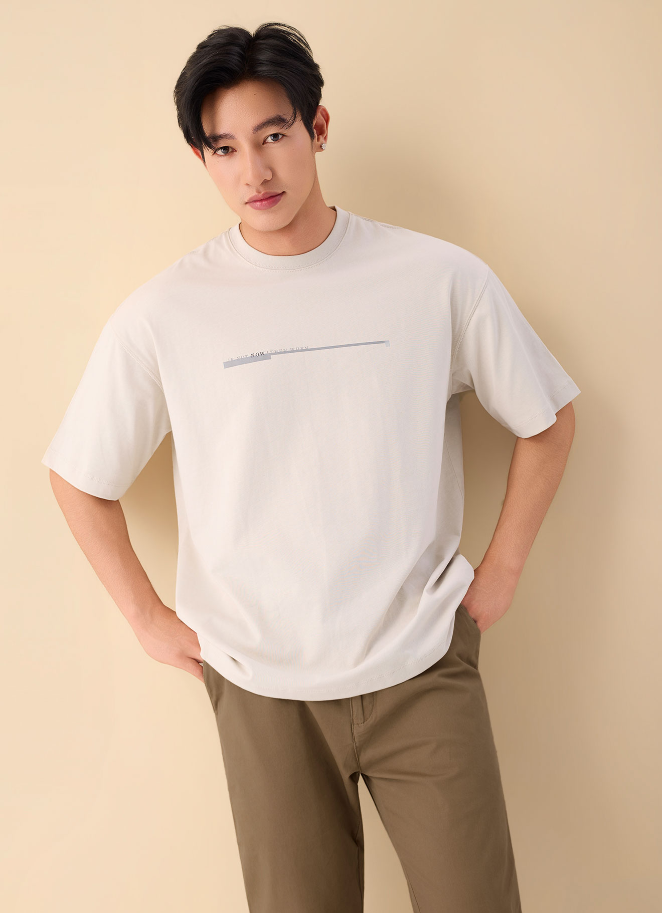 Bone-White by T-Shirt