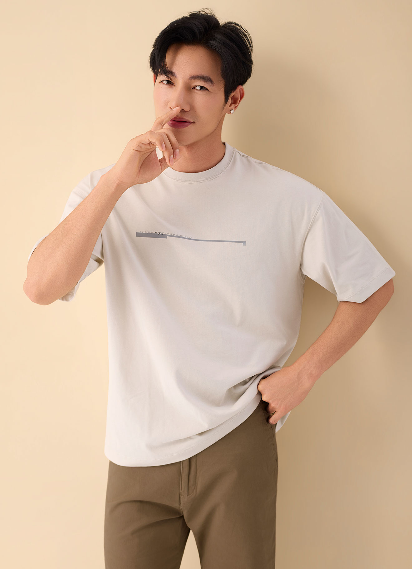 Bone-White by T-Shirt