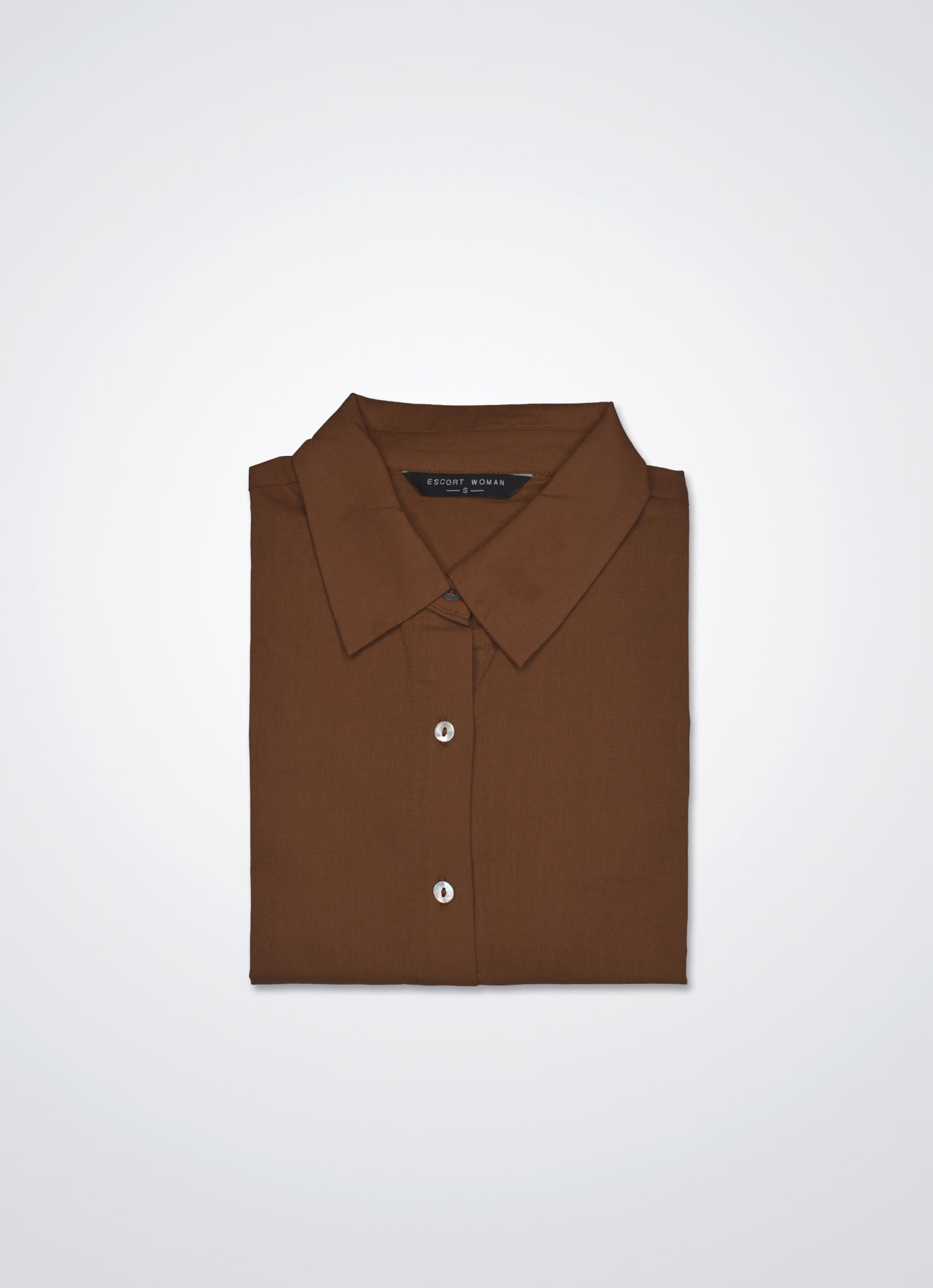 Brown-Sugar by Shirt Collor Blouse