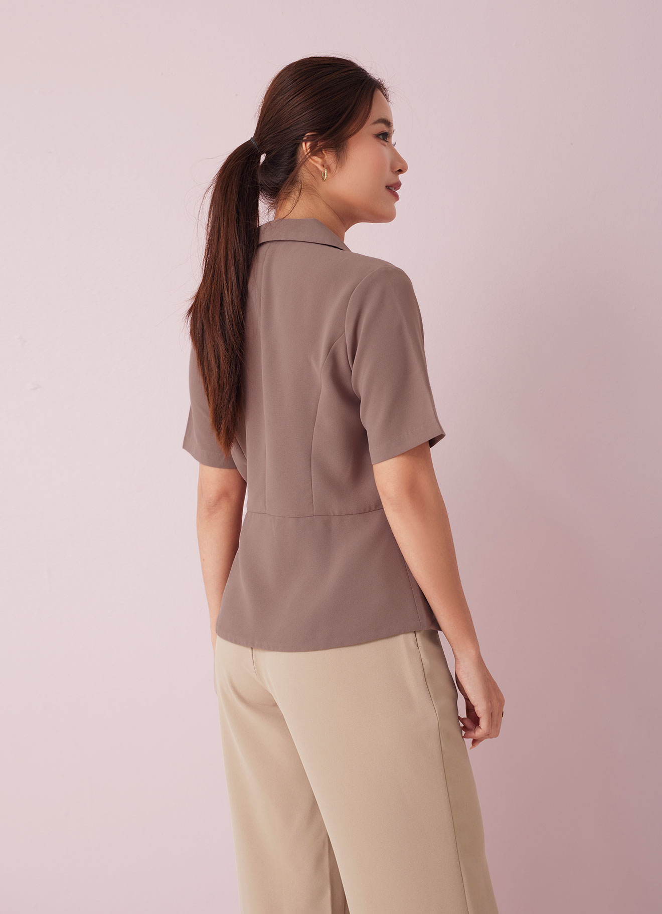 Burlwood by Sleeve Blouse
