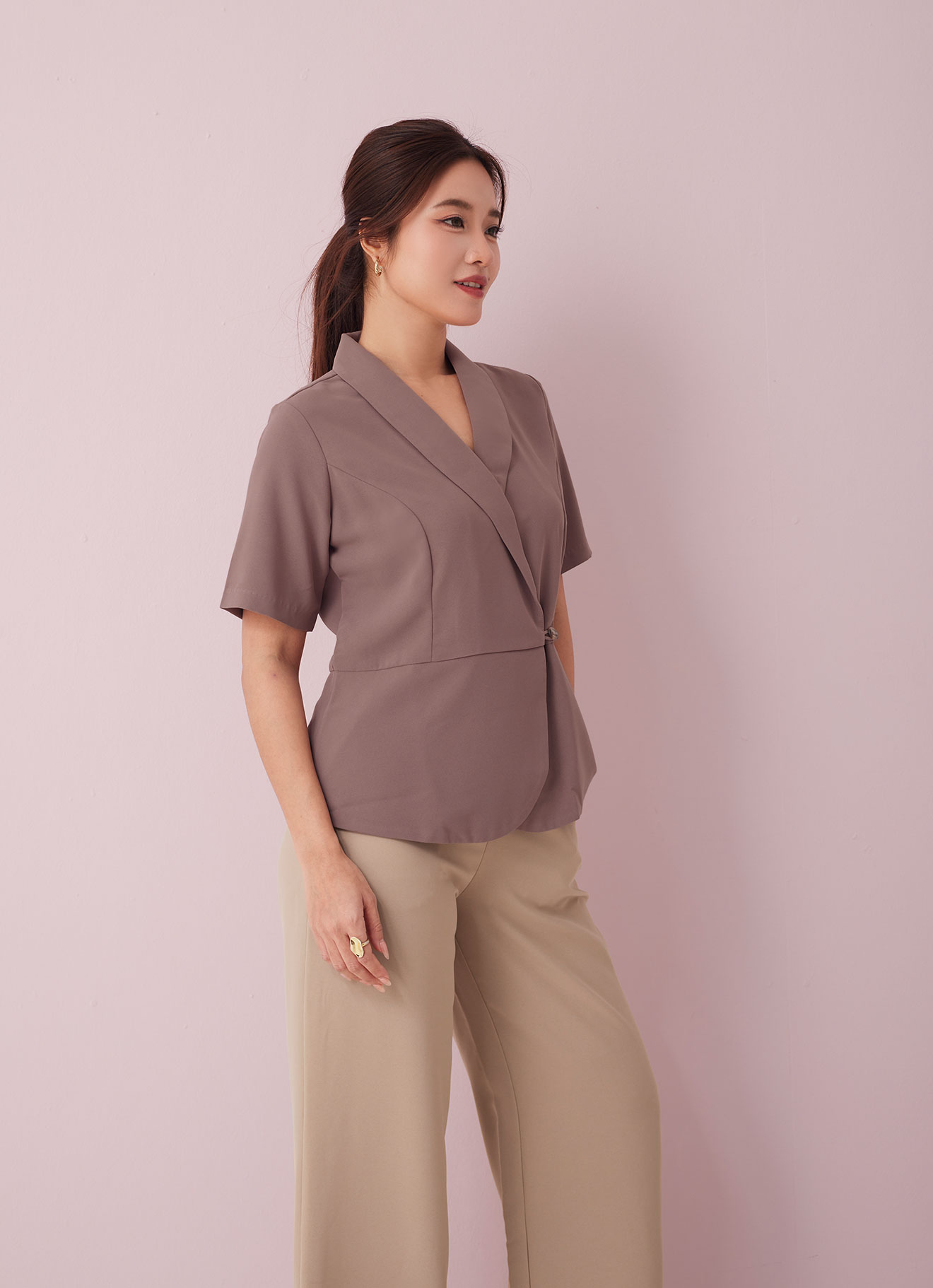 Burlwood by Sleeve Blouse