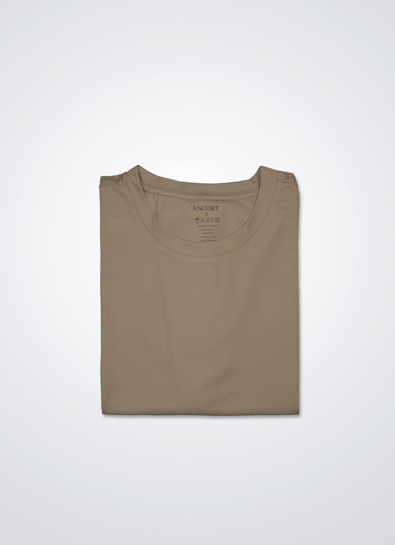 Candied-Ginger by Round-Neck Blouse