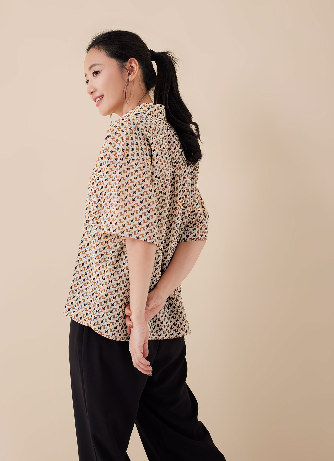 Cashew by Printed Shirt