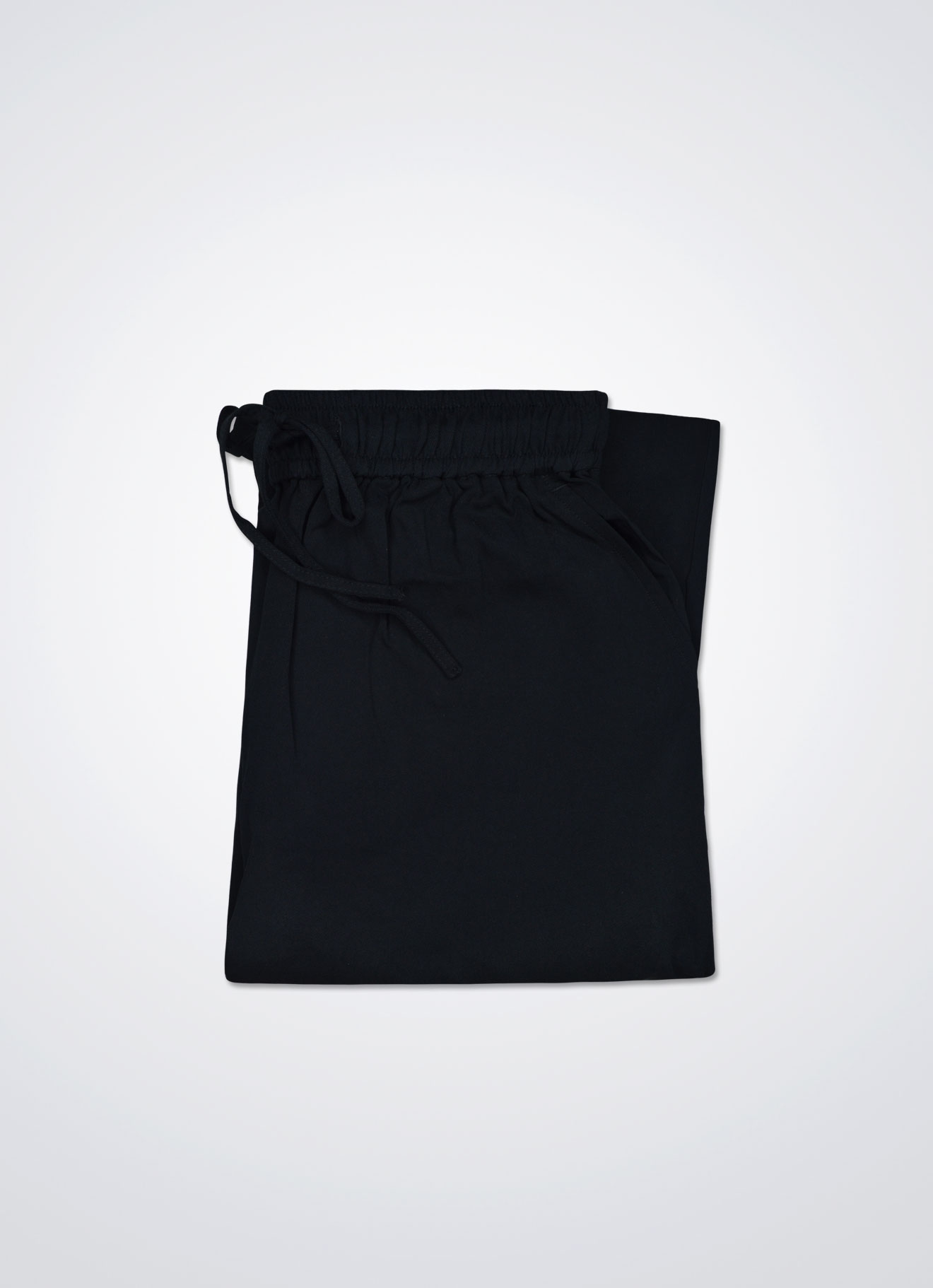 Caviar by Elastic Waist Wide-Leg Pant
