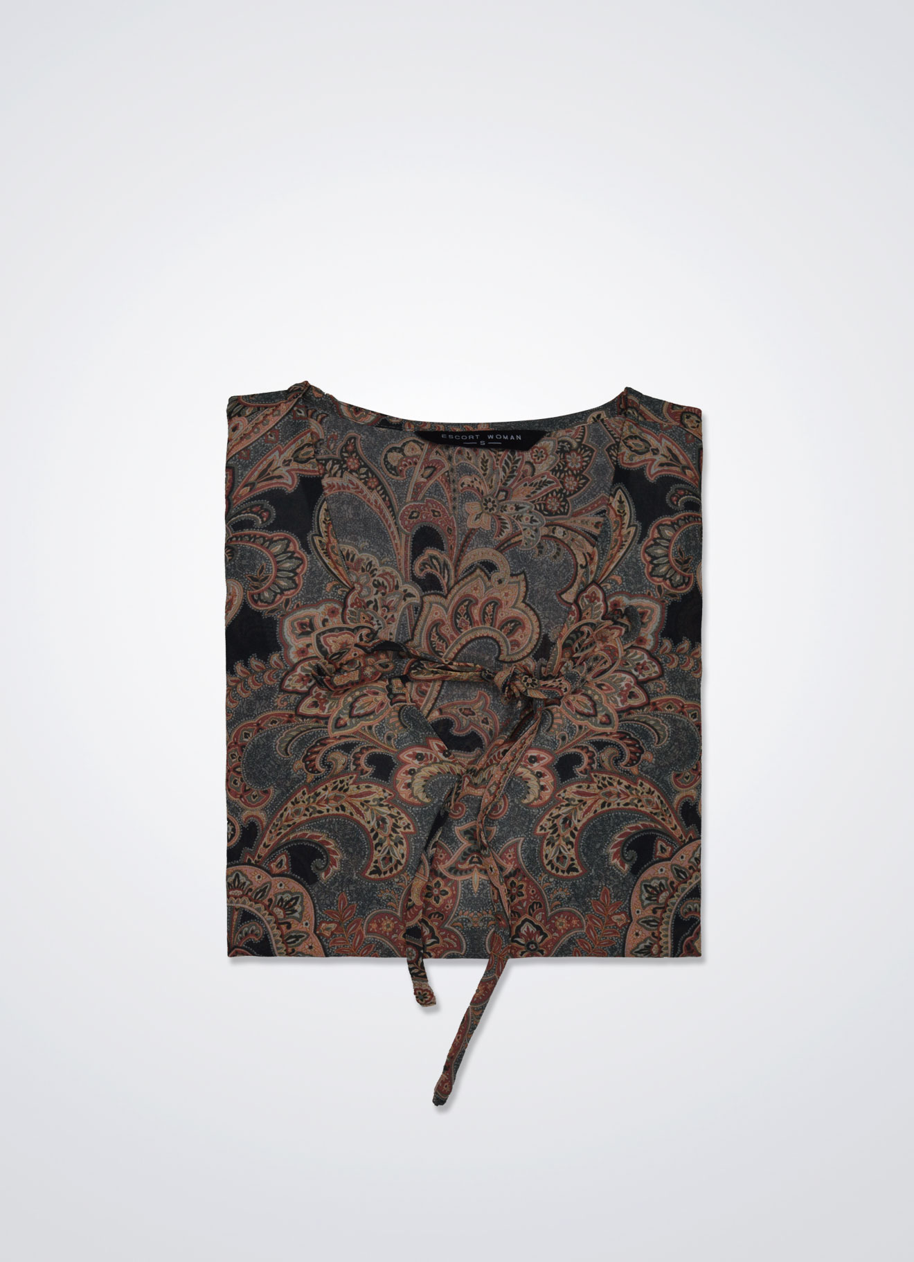 Caviar by Tie Neck Top