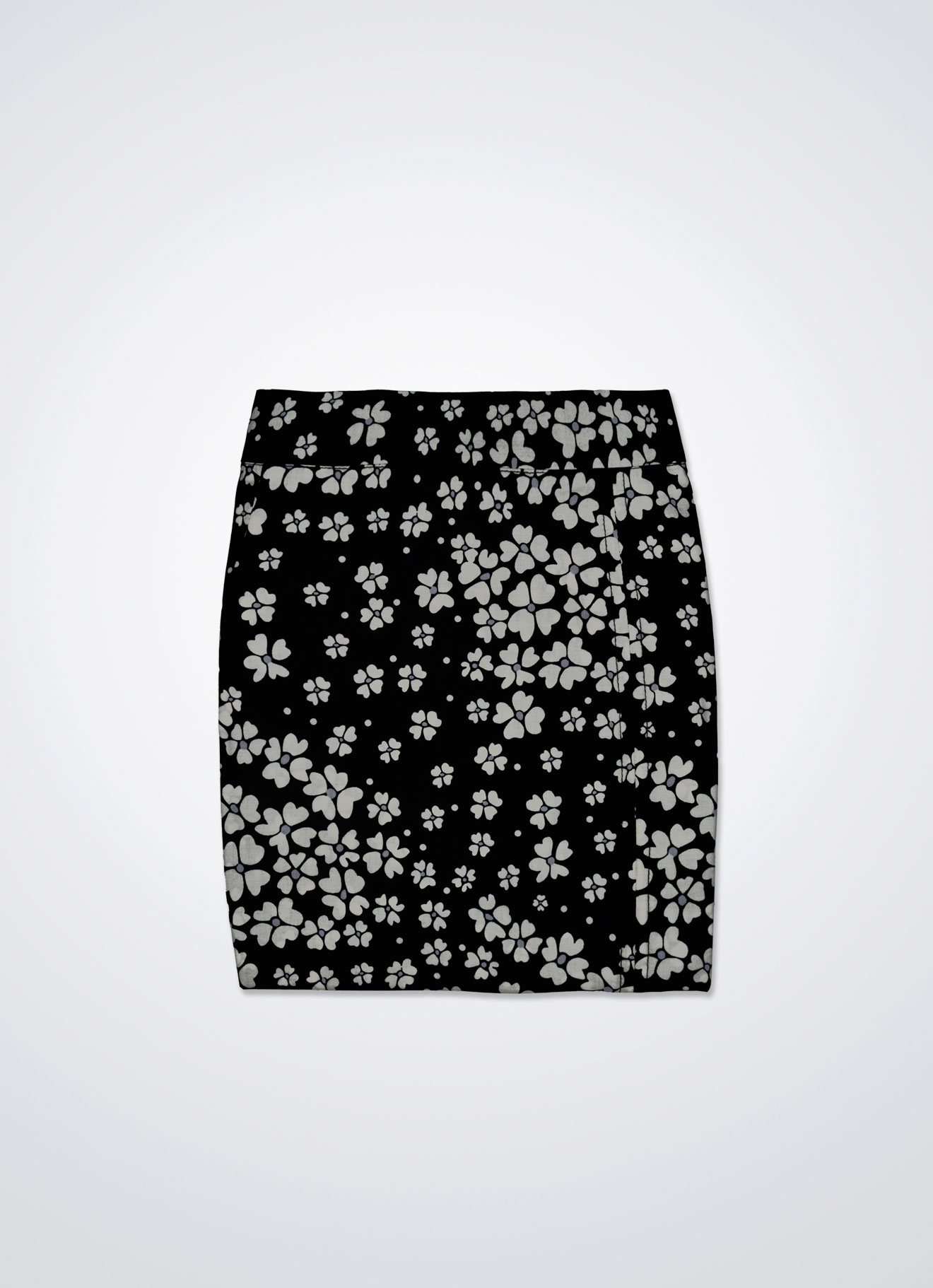 Caviar by Printed Mini Skirt