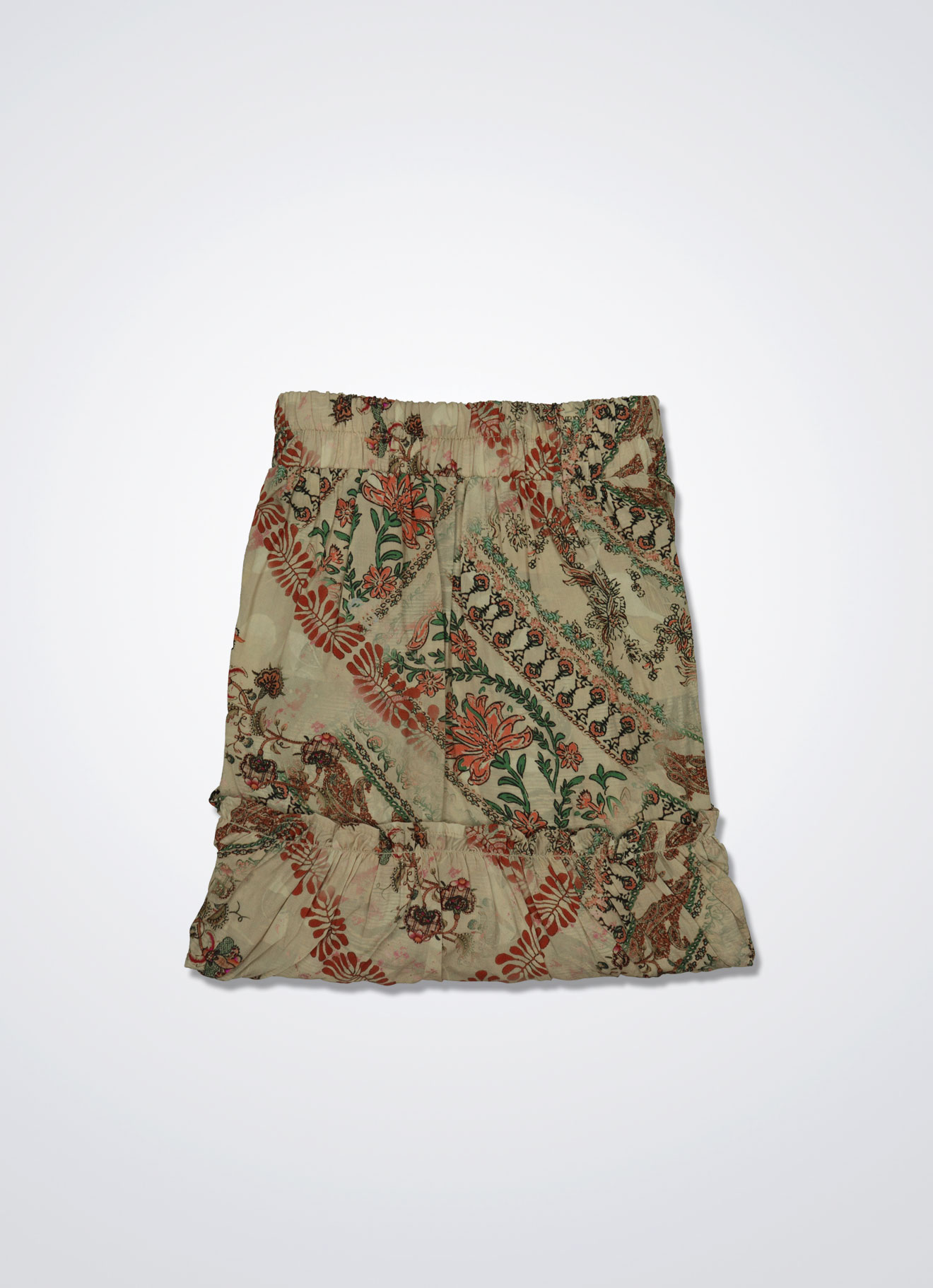 Chamomile by Printed Mini Skirt