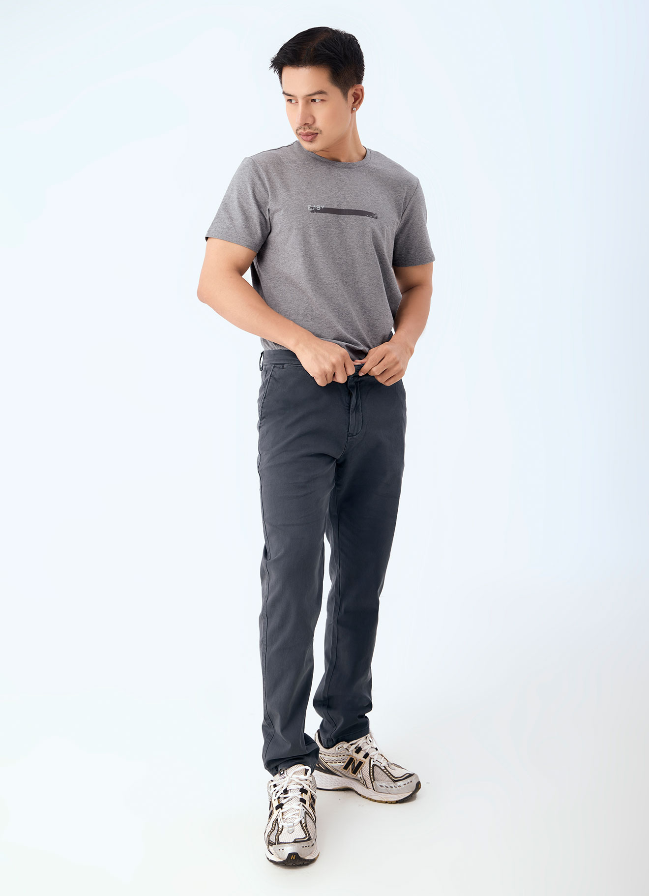 Charcoal-Gray by Casual Pants