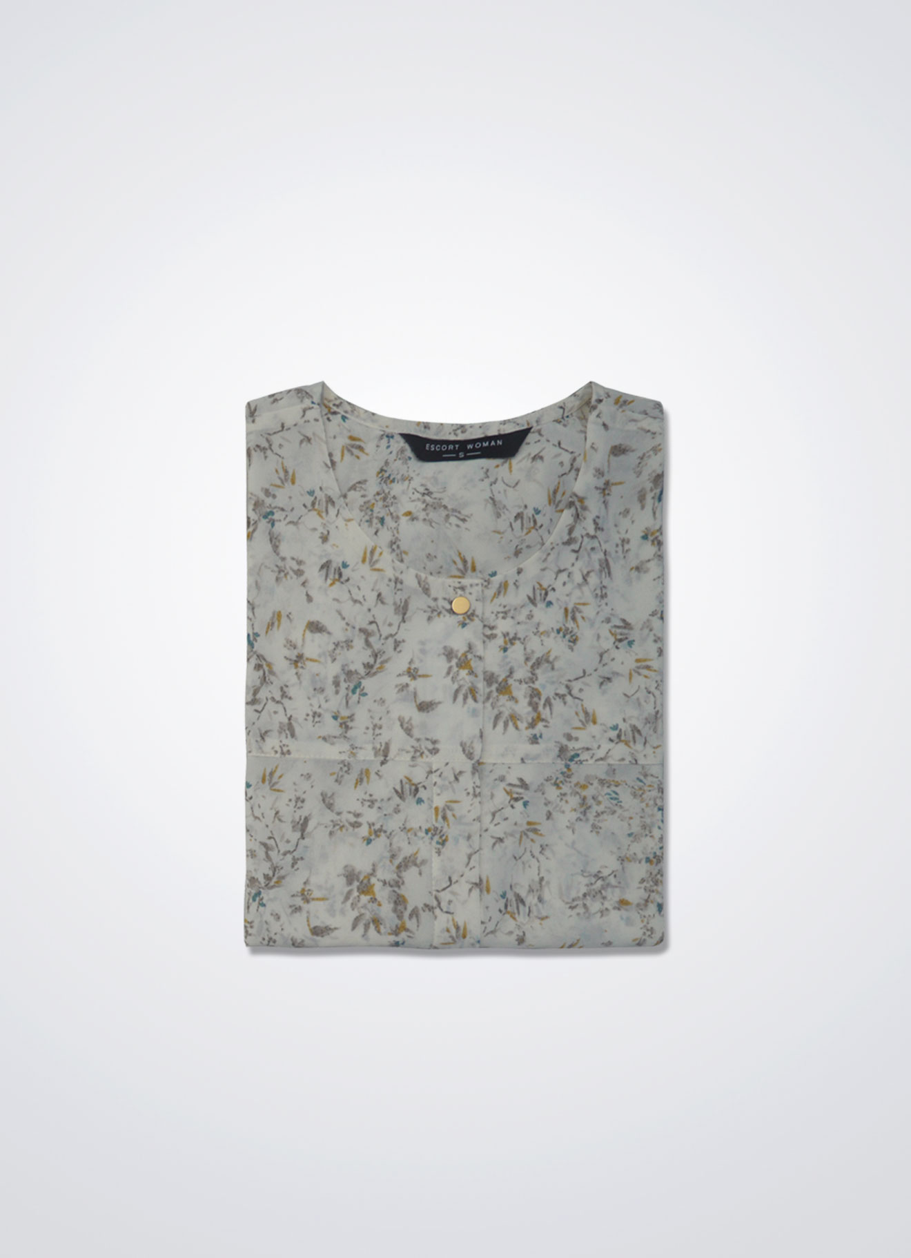 Cloud-Dancer by Long-sleeved Blouse
