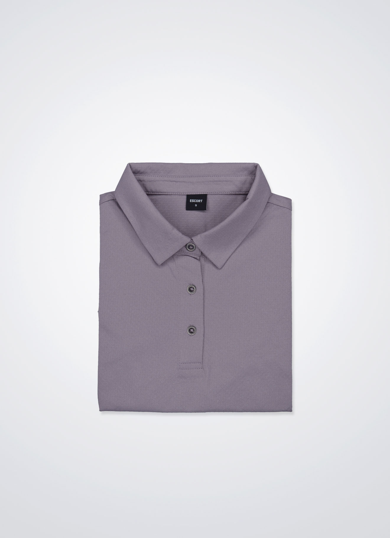 Cloud-Gray by Short-Sleeve Polo Shirt