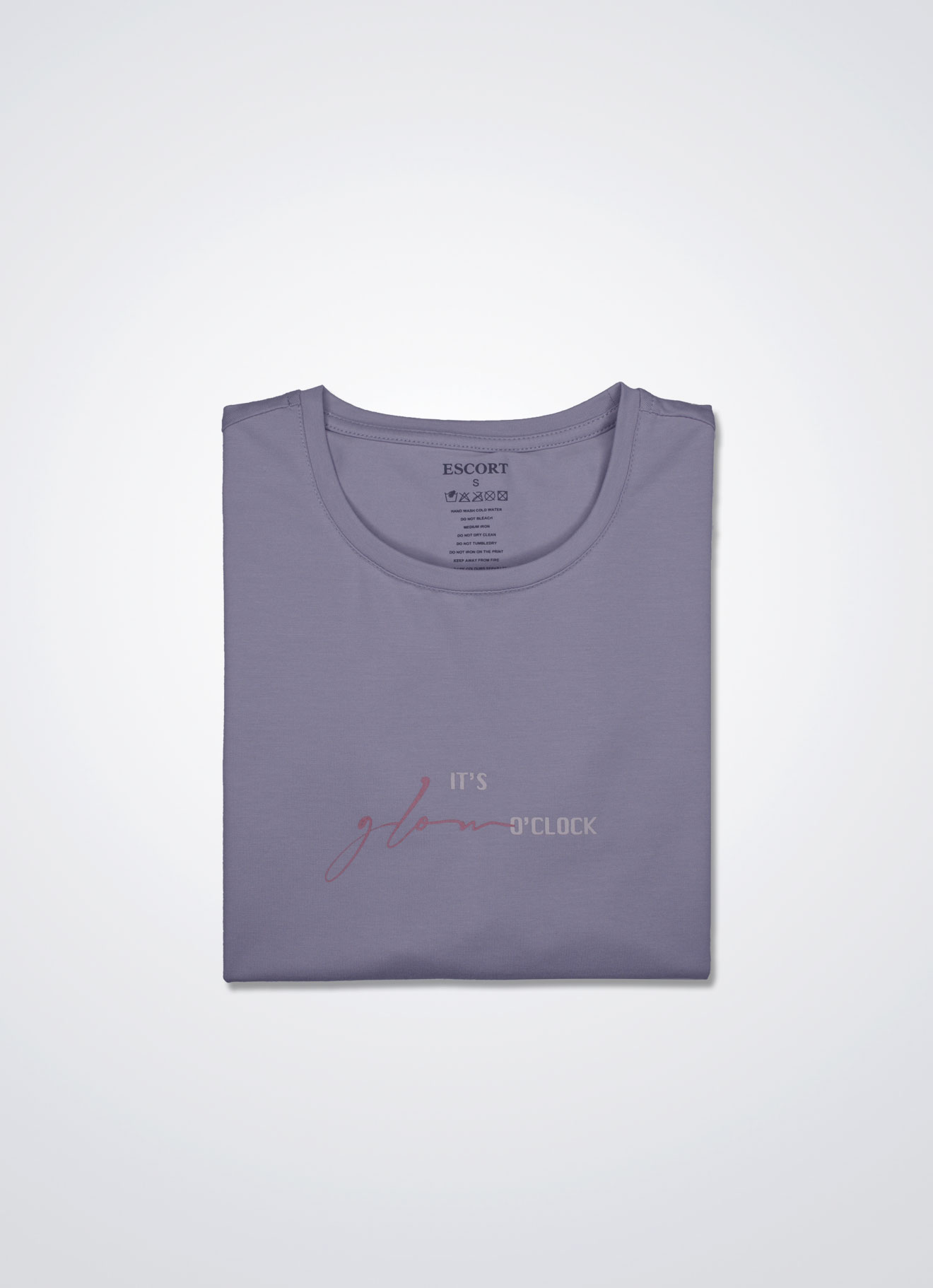 Cloud-Gray by Printed T-Shirt