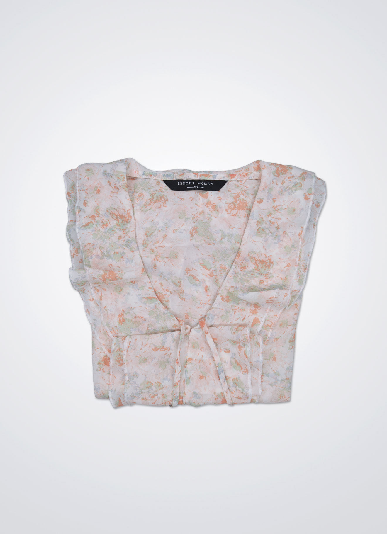 Cloud-Pink by Pleated Blouse