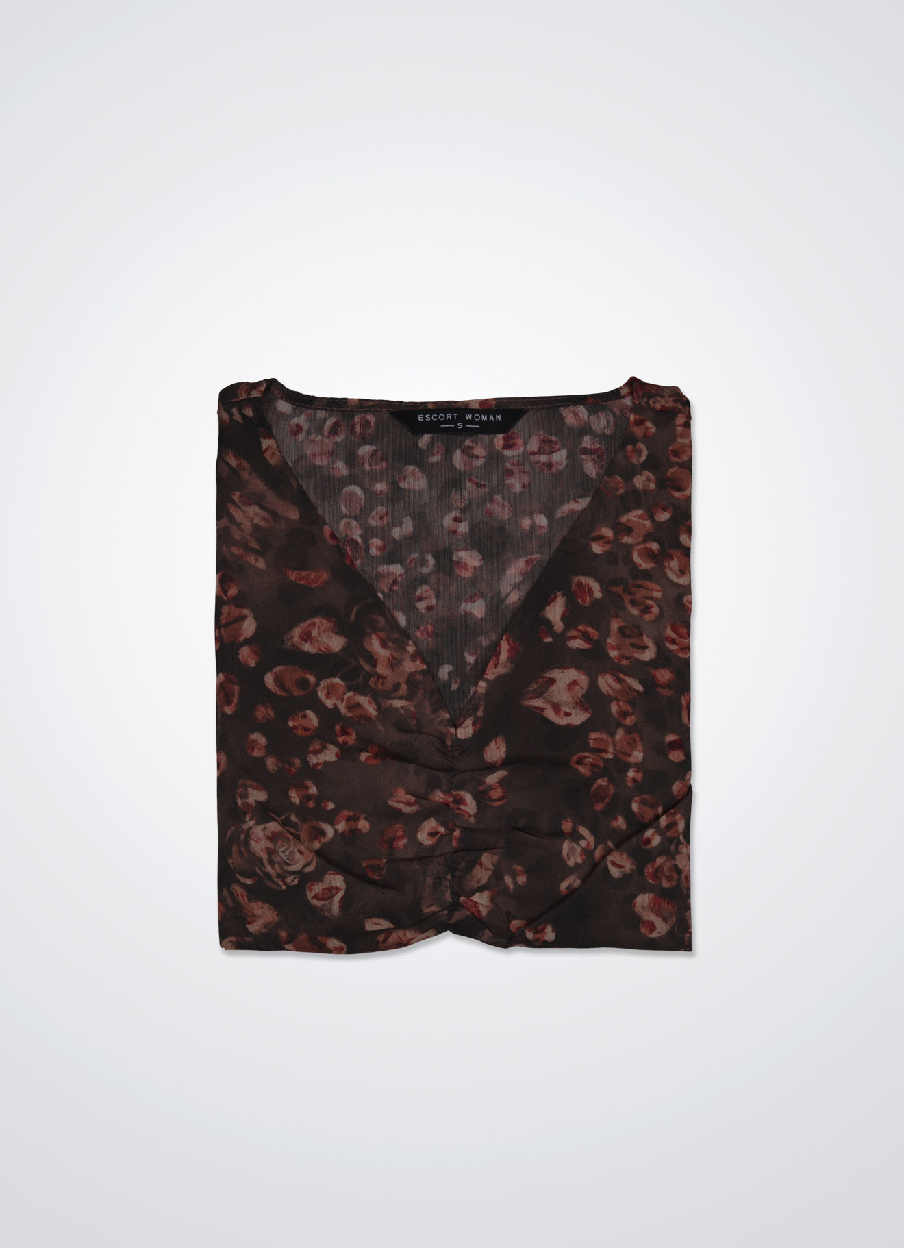 Coffee-Liqueur by V-Neck Top