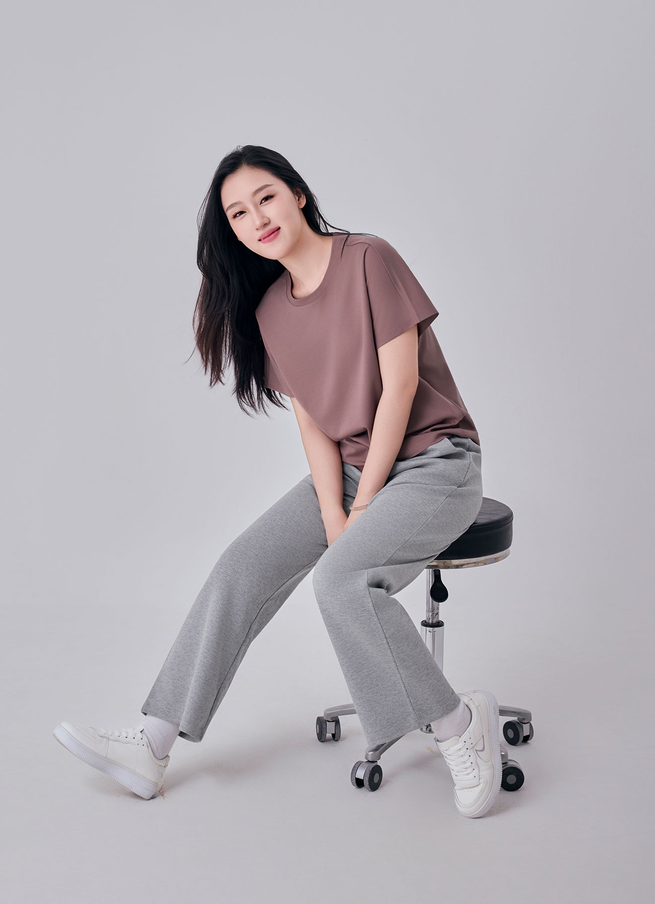 Cognac by Sleeve Blouse