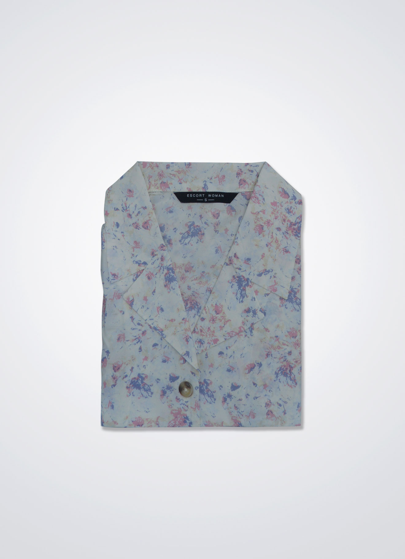 Coral-Almond by Sleeve Top