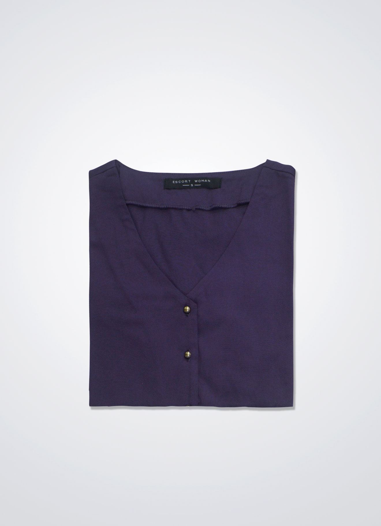 Crown-Jewel by V-Neck Blouse
