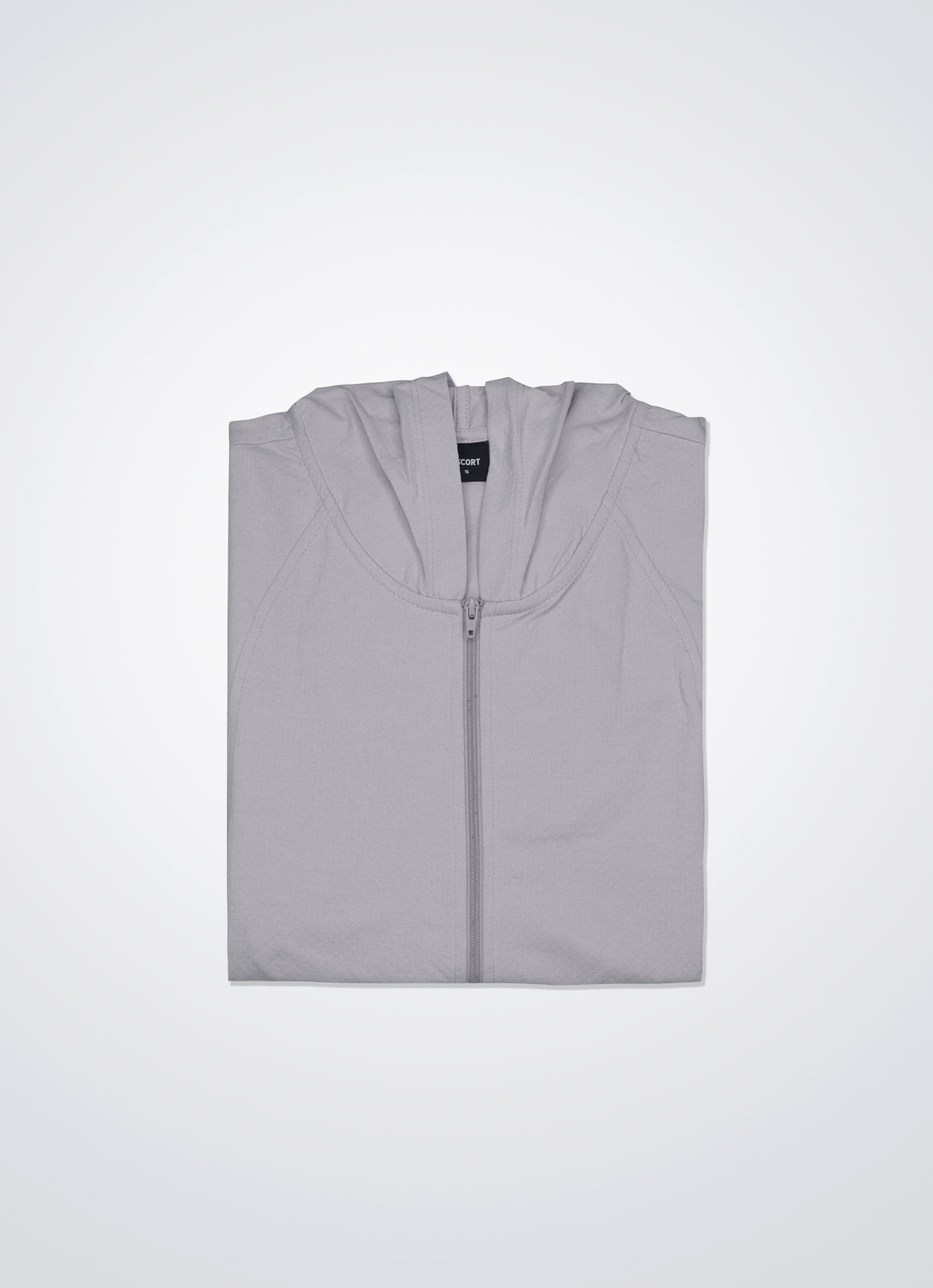 Crystal-Gray by Hooded Jacket