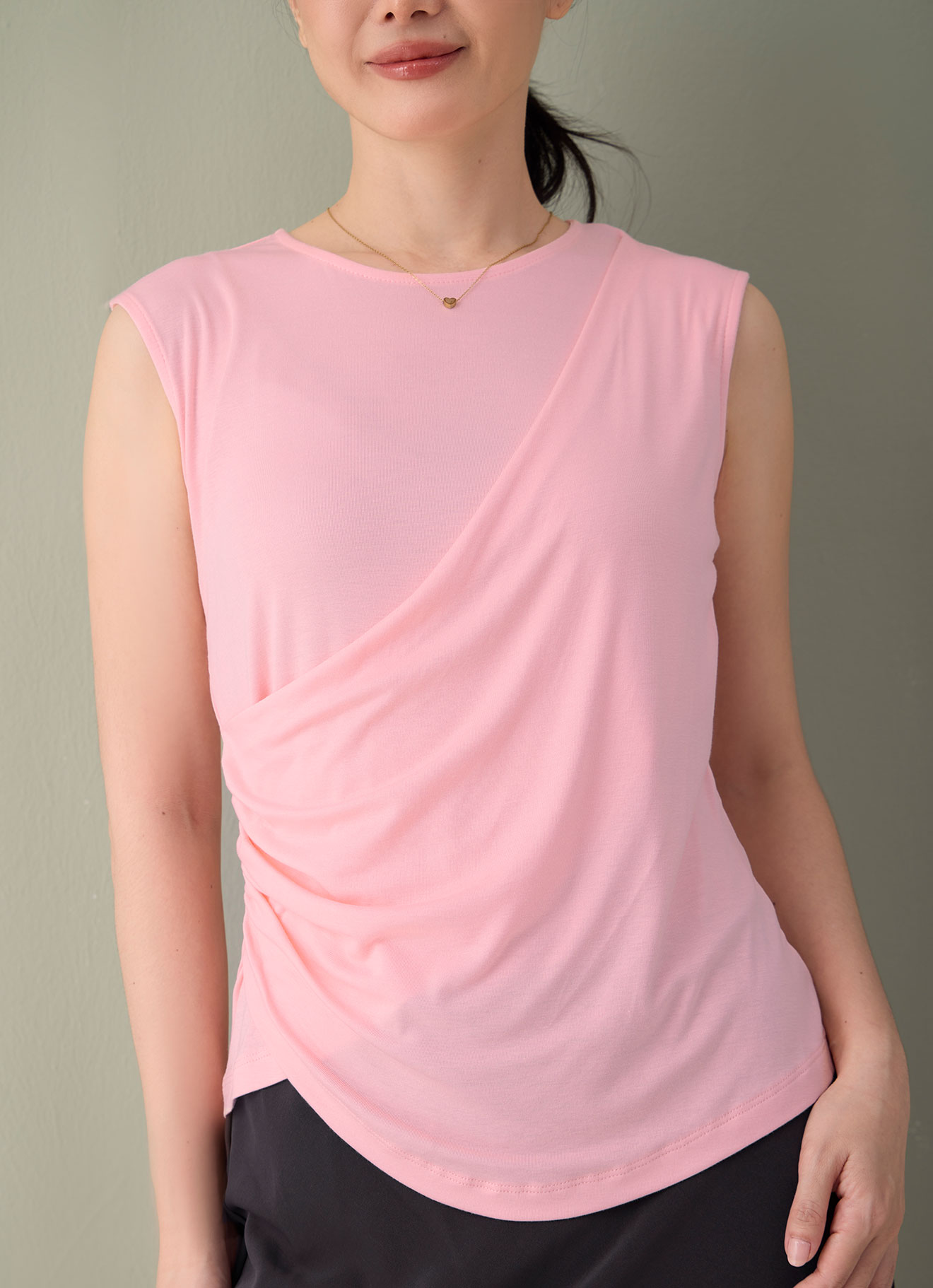 Crystal-Rose by Sleeveless Blouse