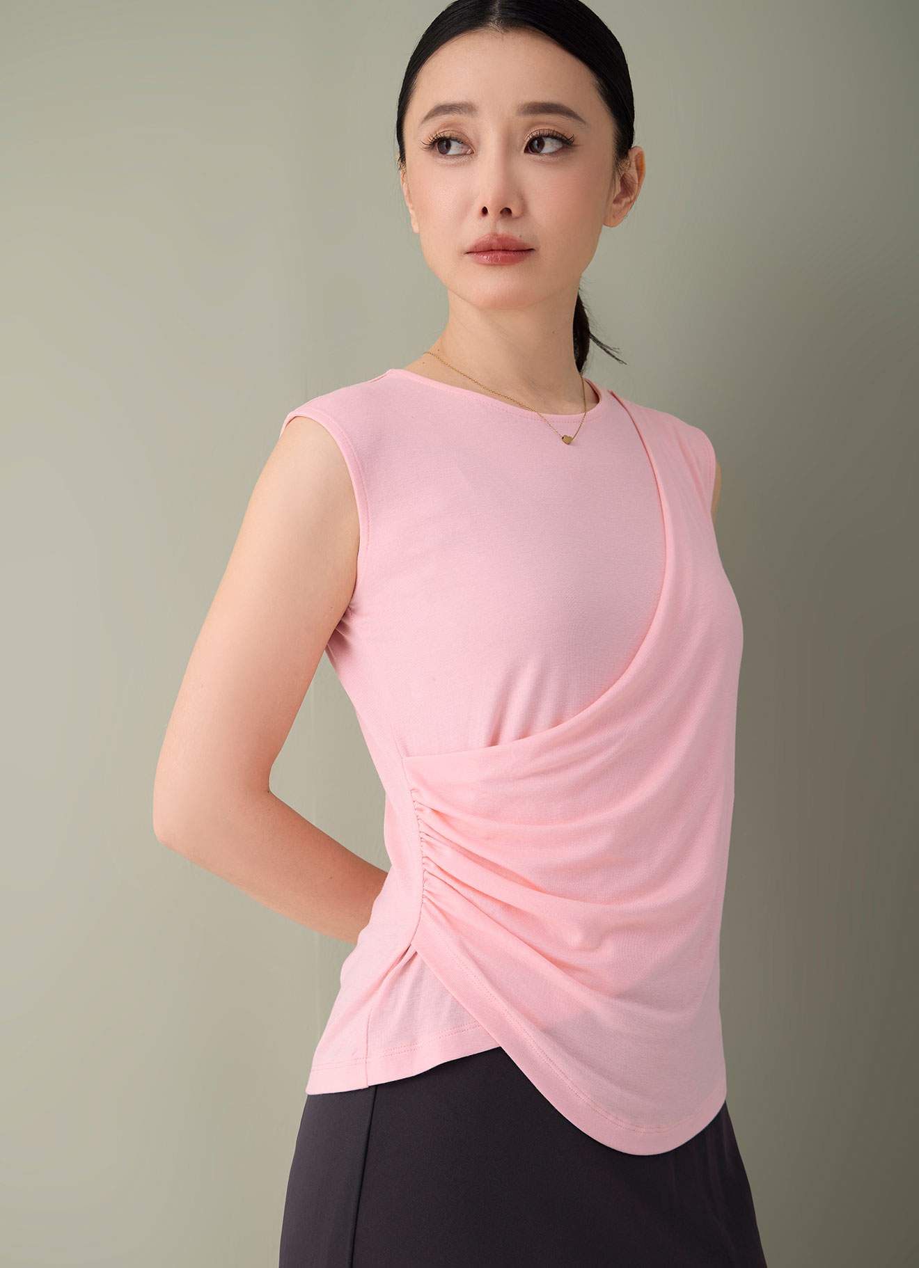 Crystal-Rose by Sleeveless Blouse