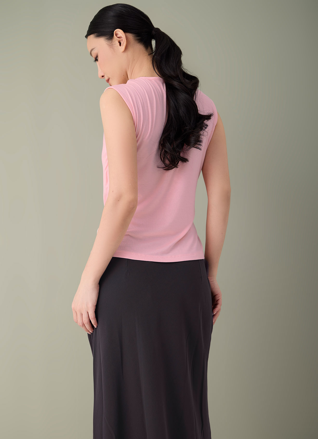 Crystal-Rose by Sleeveless Blouse