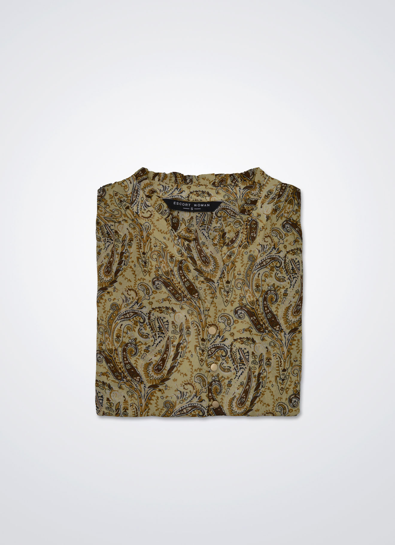 Custard by Printed Blouse