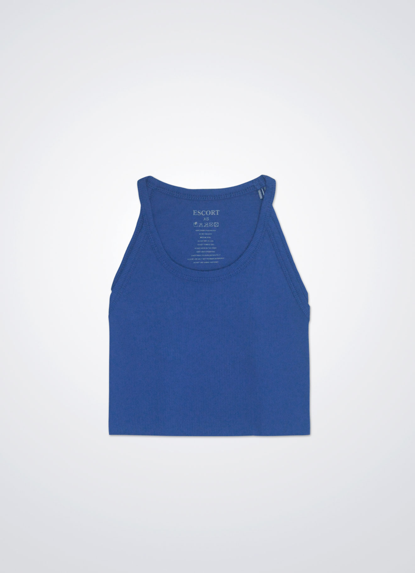 Dark-Blue by Sleeveless Top