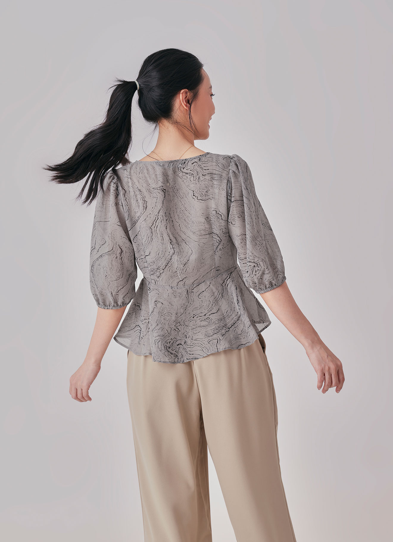 Dove by V-Neck Blouse