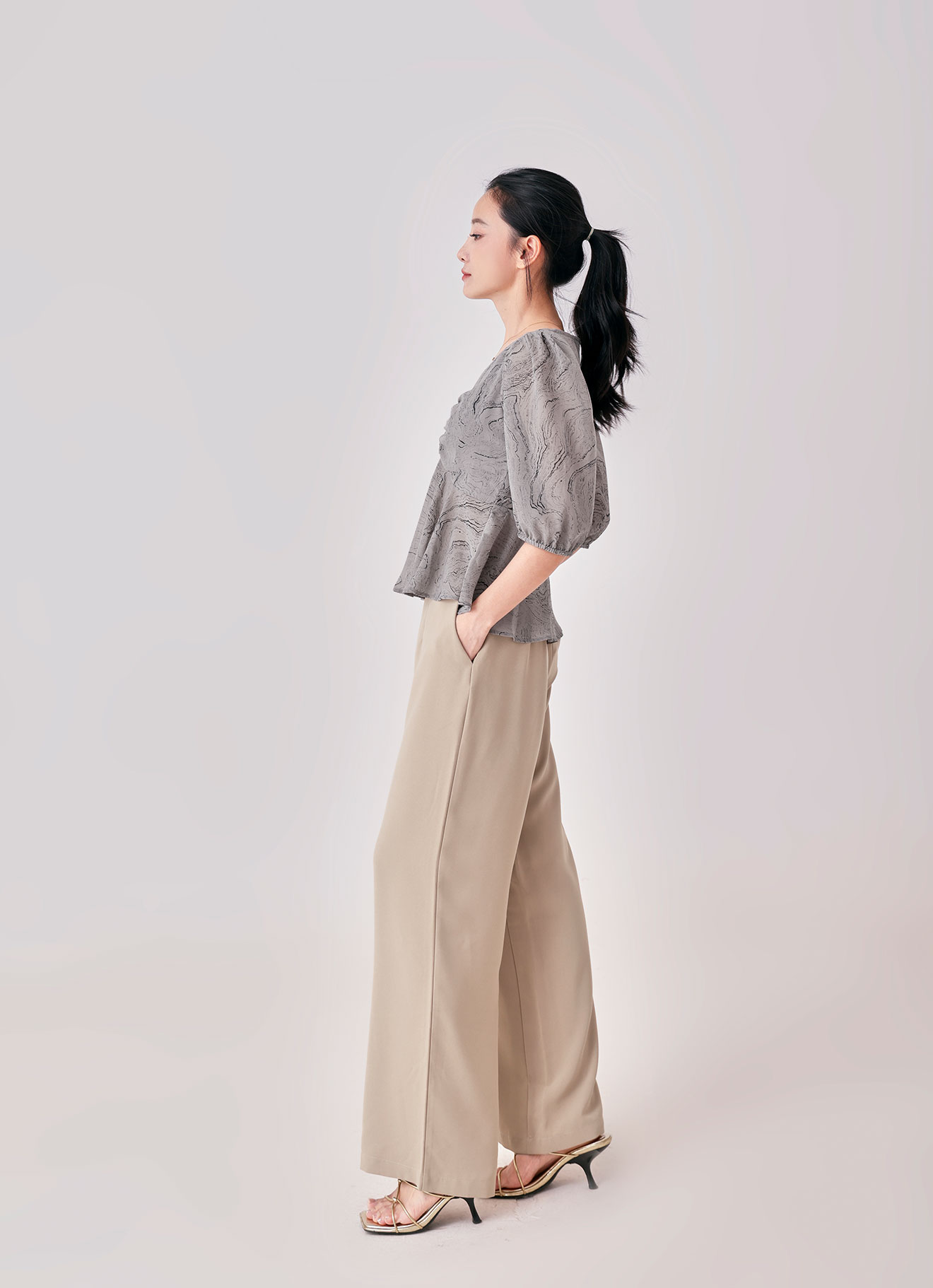 Dove by V-Neck Blouse