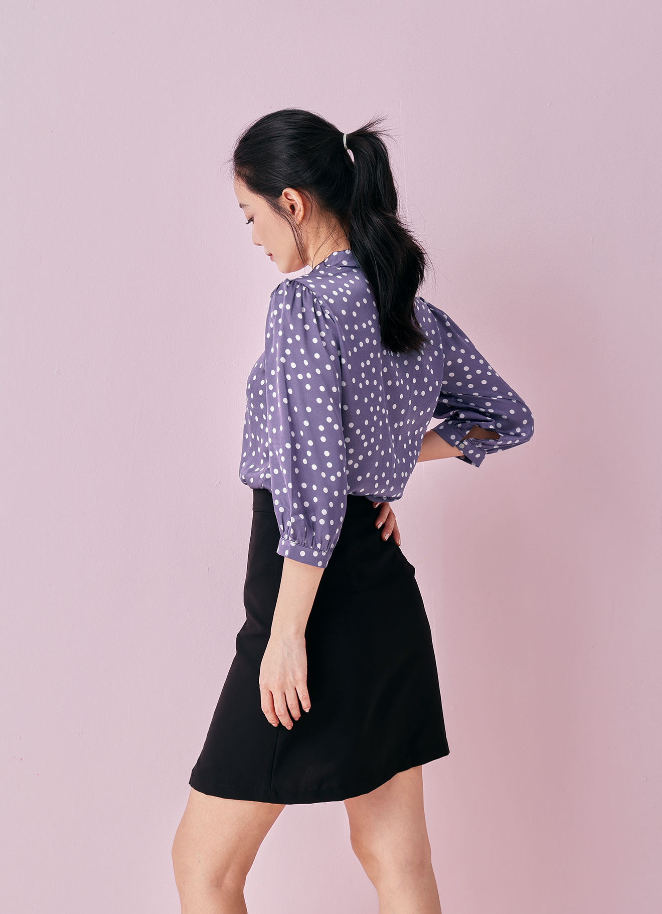 Dusk by Printed Blouse