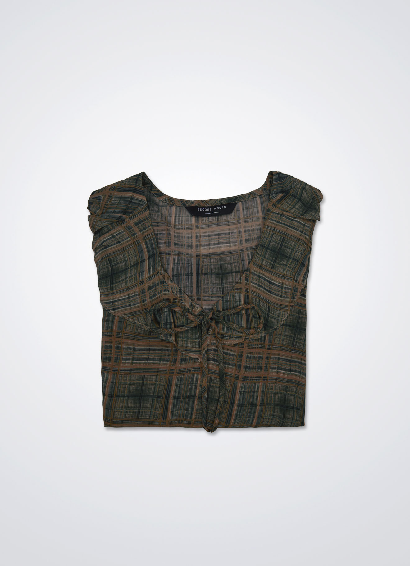 Dusty-Olive by Sleeve Blouse