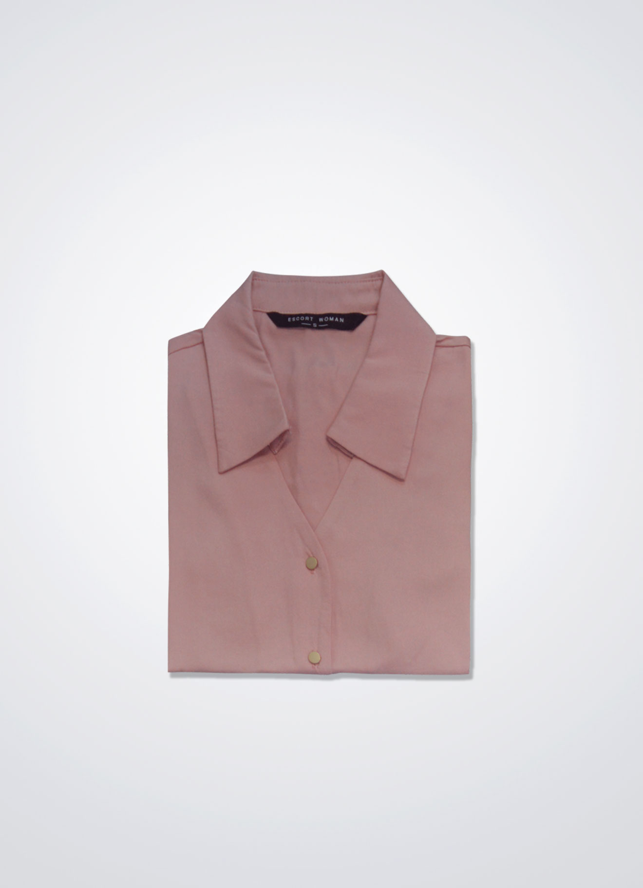 Dusty-Pink by Sleeve Blouse