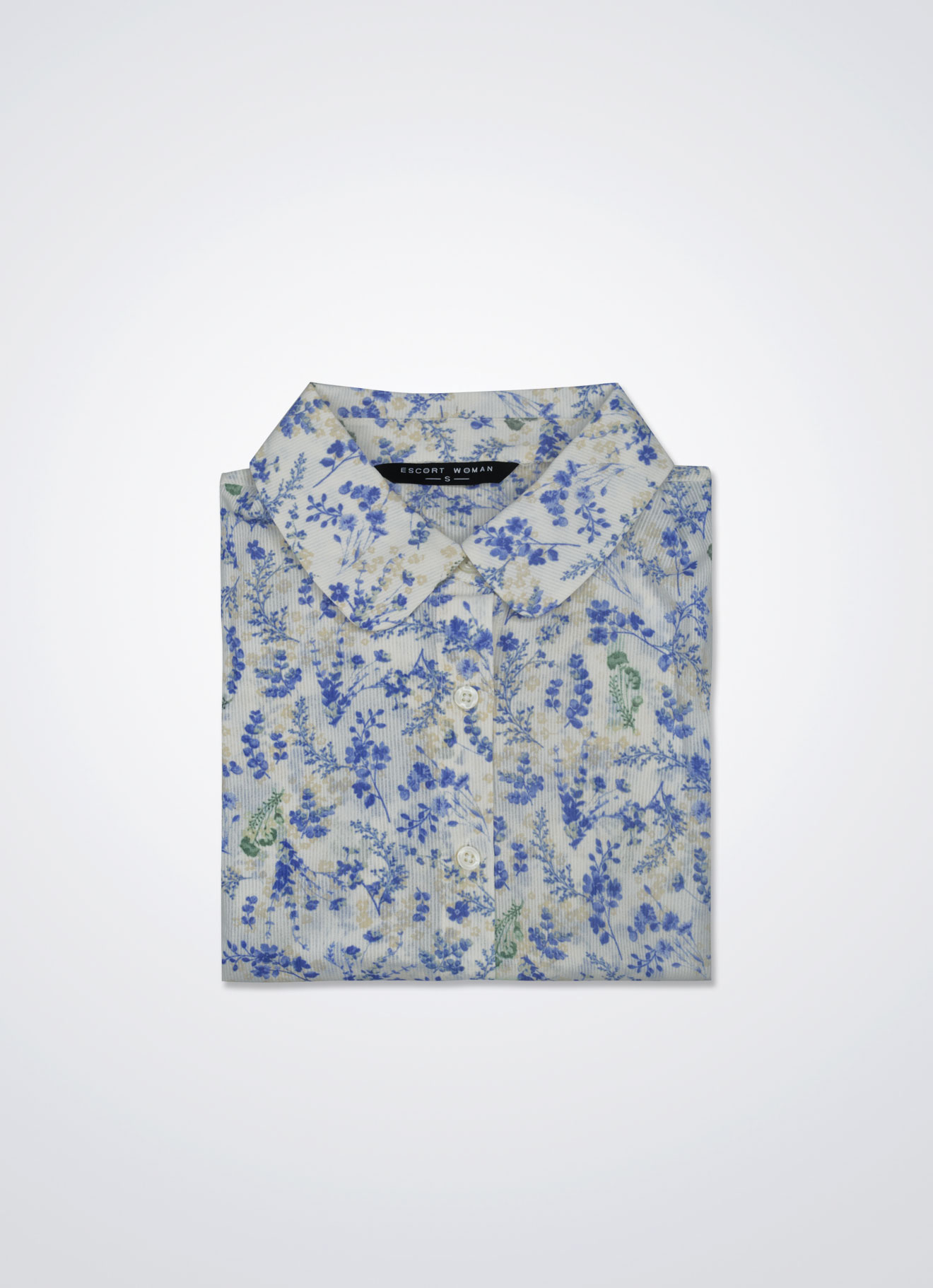 Dutch-Blue by Sleeve Blouse