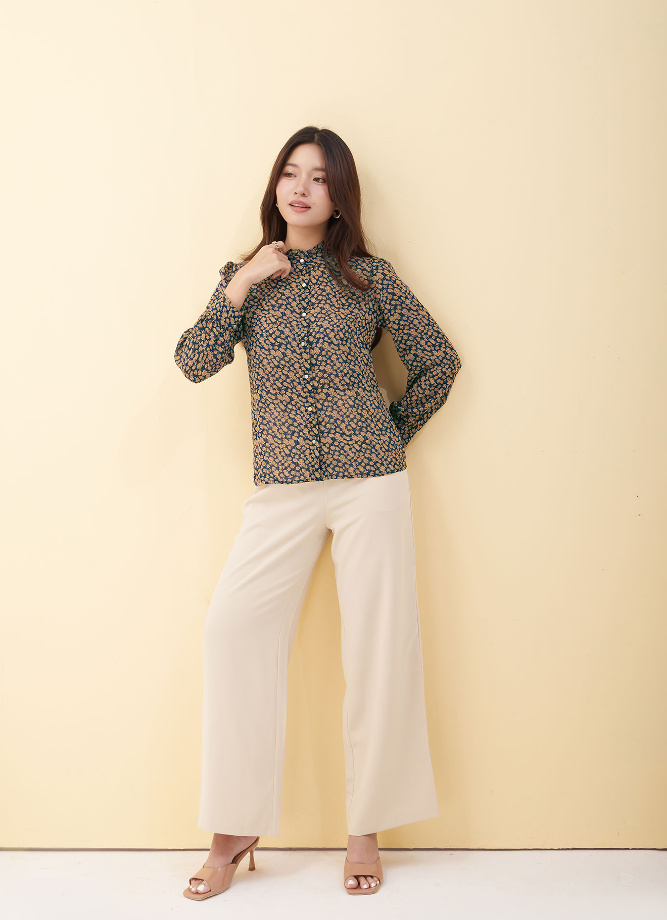 Eclipse by Long-sleeved Blouse