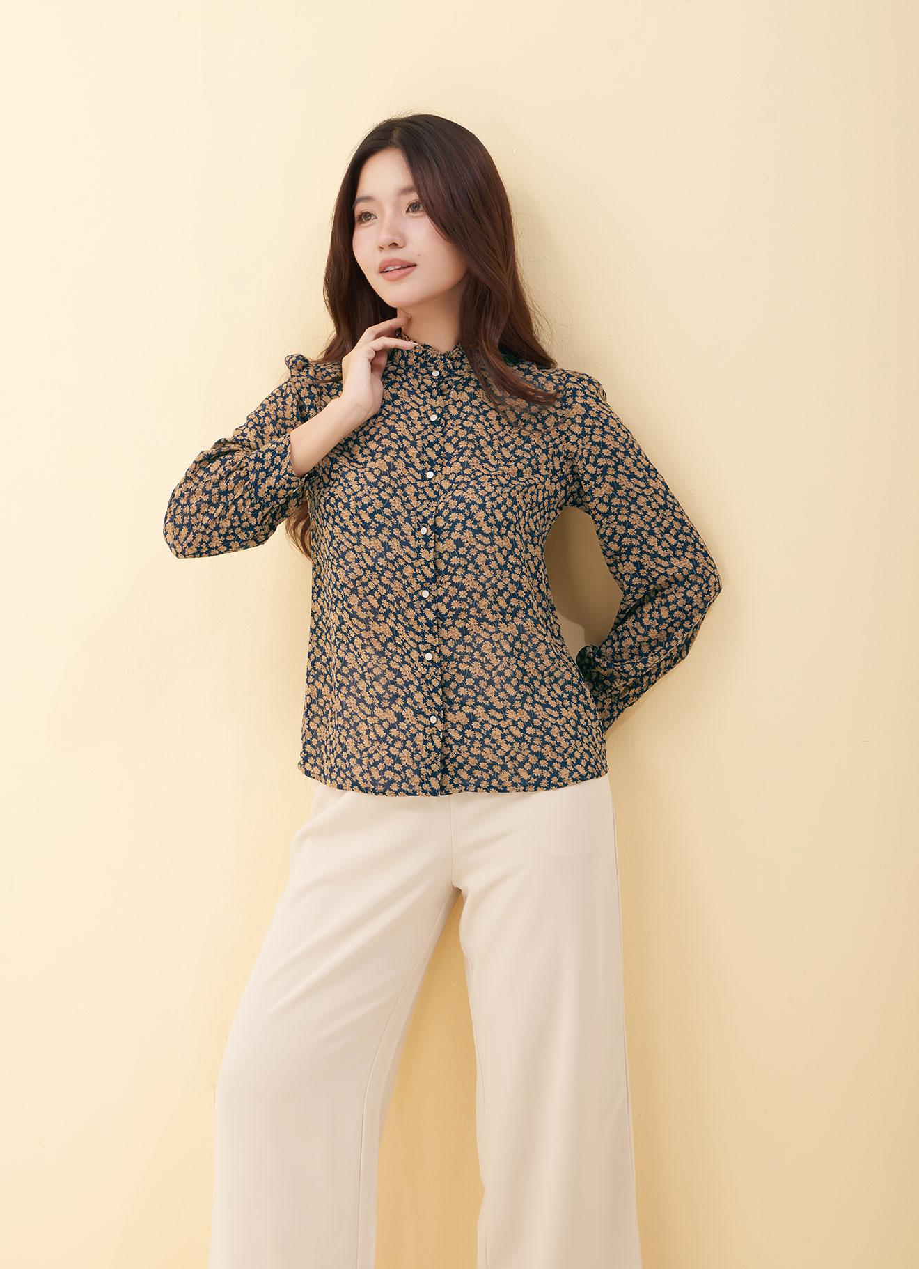 Eclipse by Long-sleeved Blouse