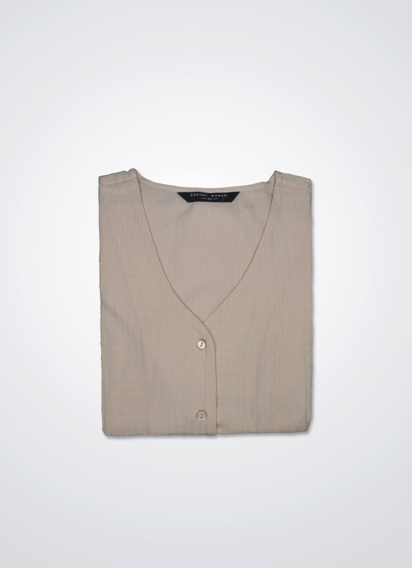 Ecru by V-Neck Blouse