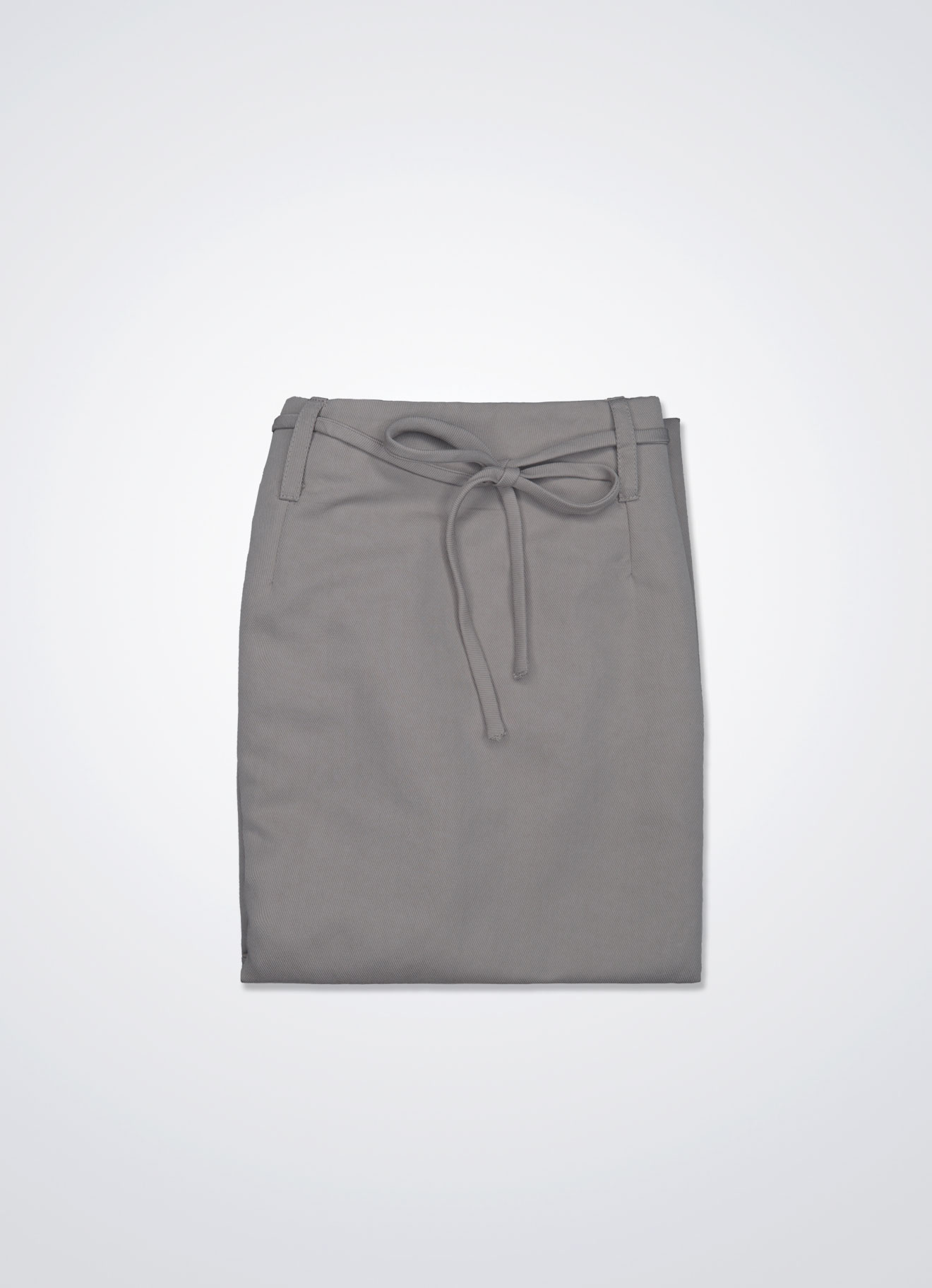 Feather-Gray by Midi Skirt