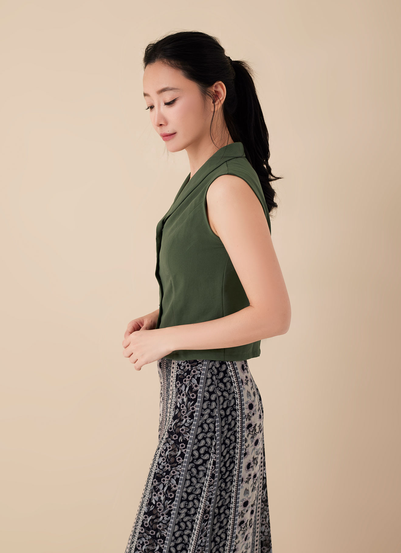 Four-Leaf-Clover by Sleeveless Top