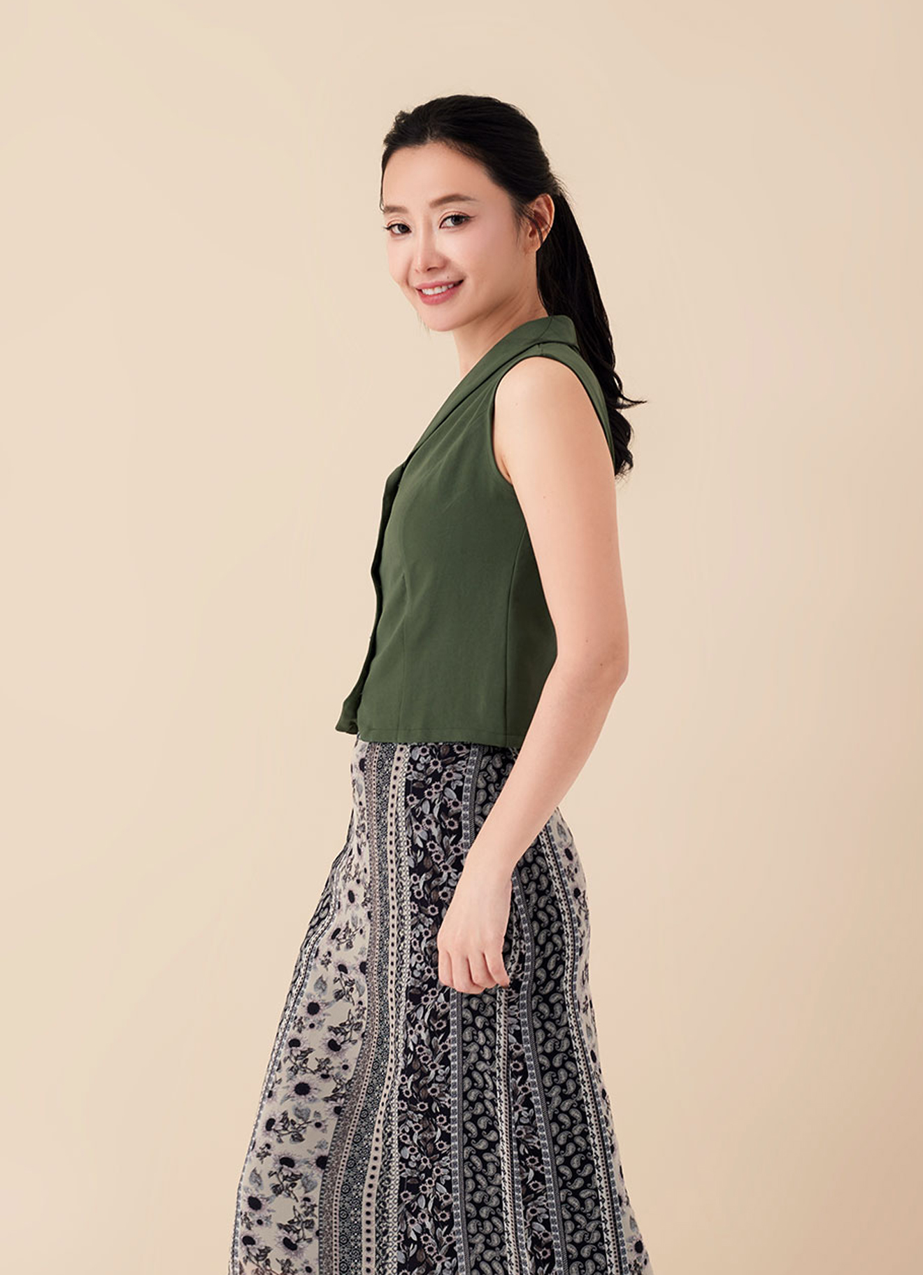 Four-Leaf-Clover by Sleeveless Top