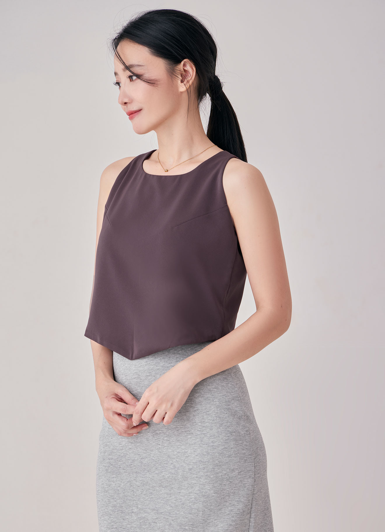 French-Roast by Sleeveless Top