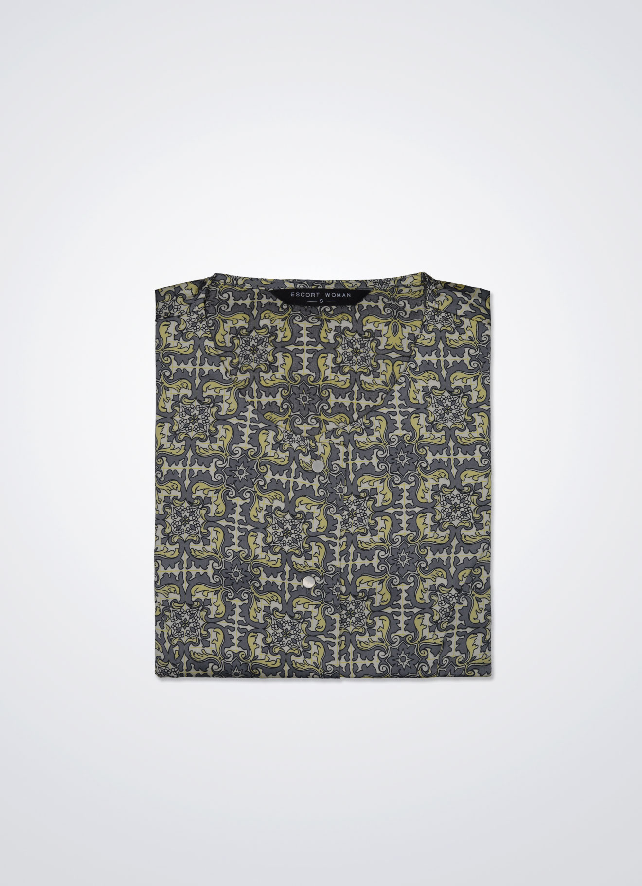 Frost-Gray by Sleeve Blouse