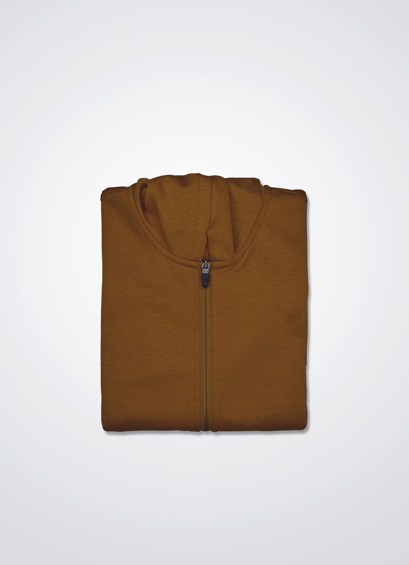 Golden-Brown by Hoodied Jacket