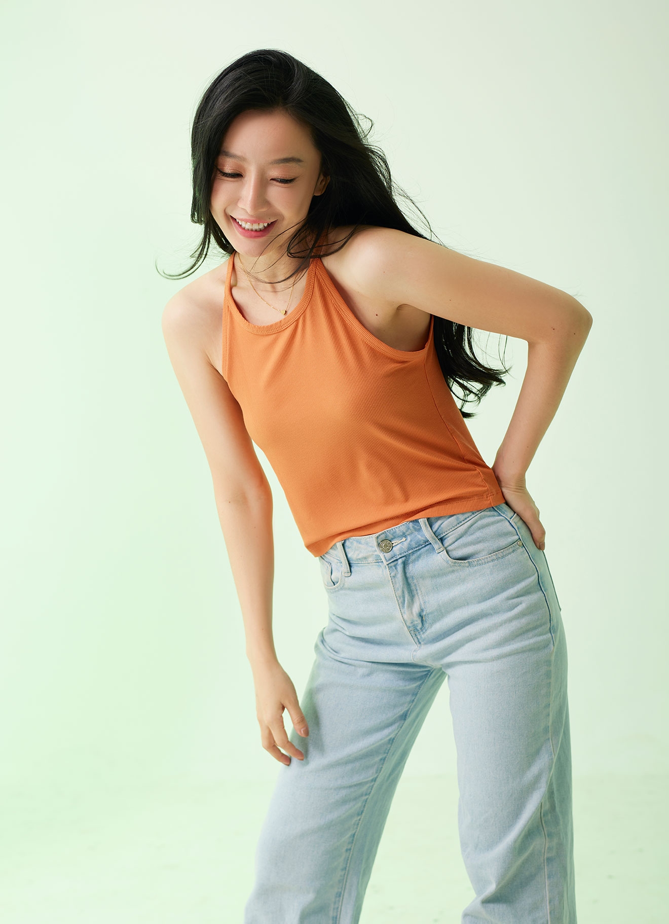 Golden-Ochre  by Sleeveless Top