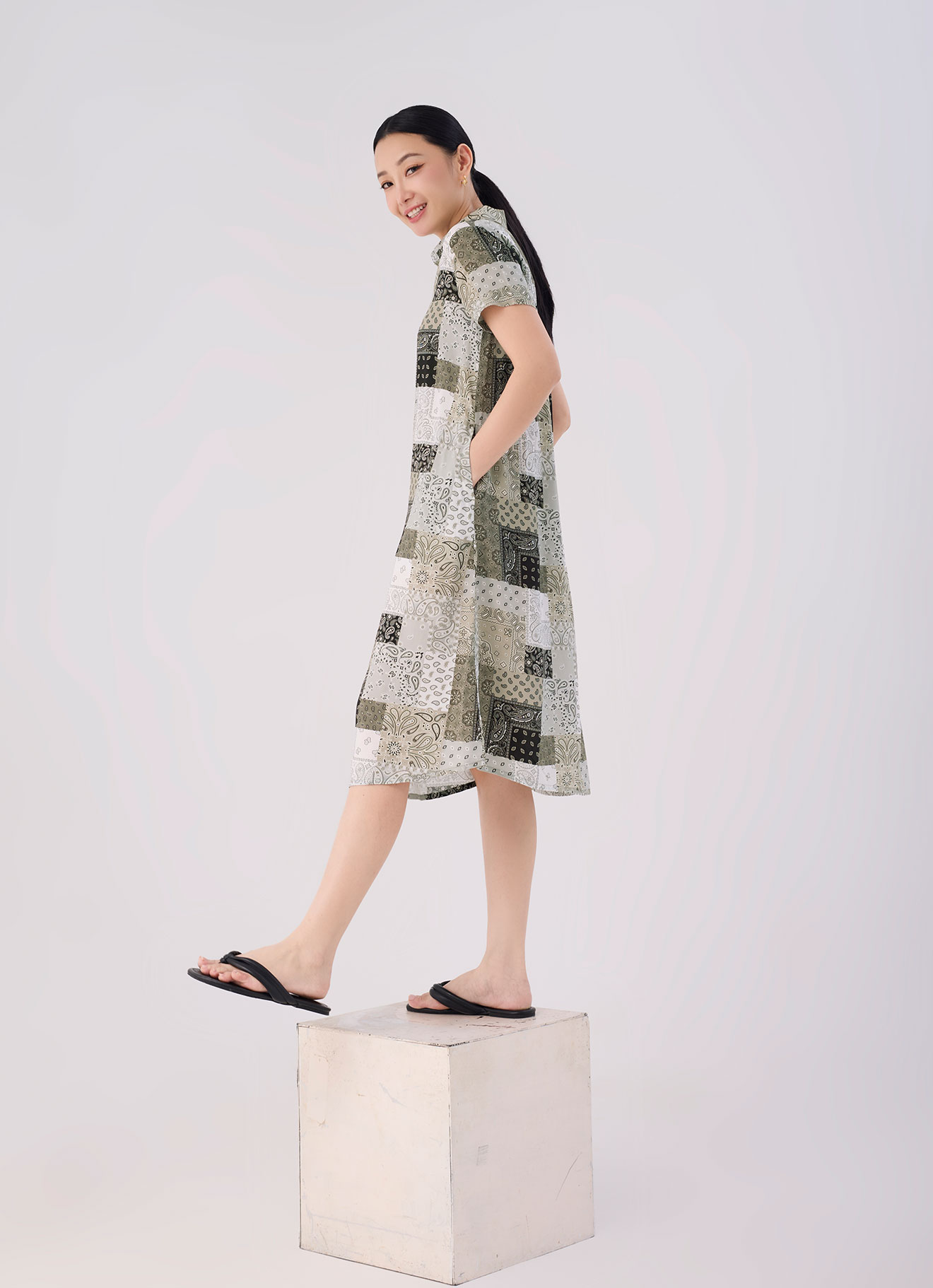 Gravel by Shirt Dress