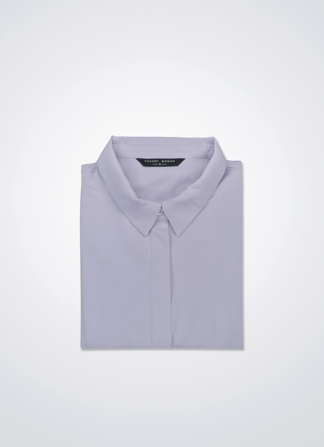 Gray-Lilac by Long Sleeve Shirt