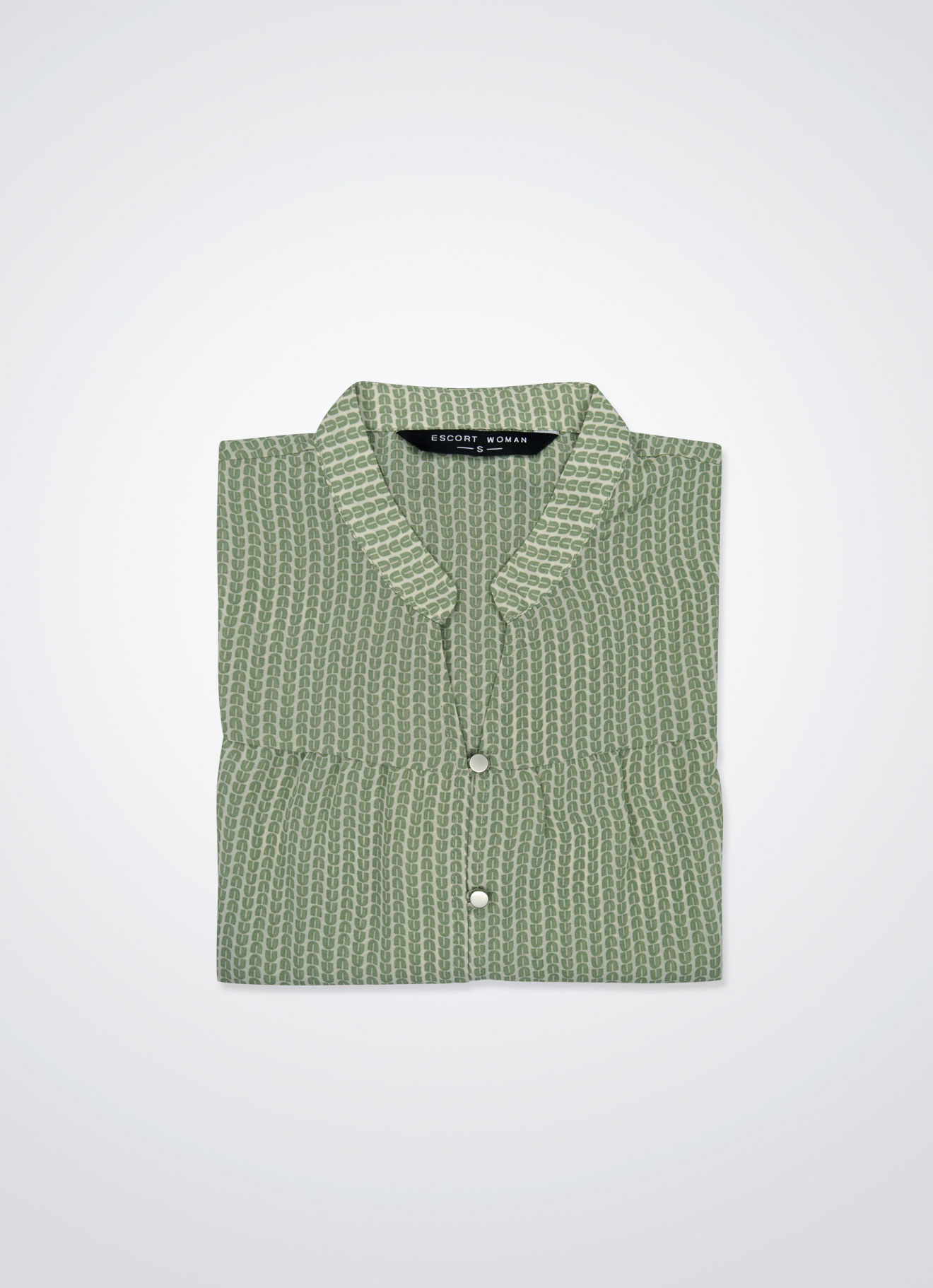 Green-Eyes by Sleeve Blouse