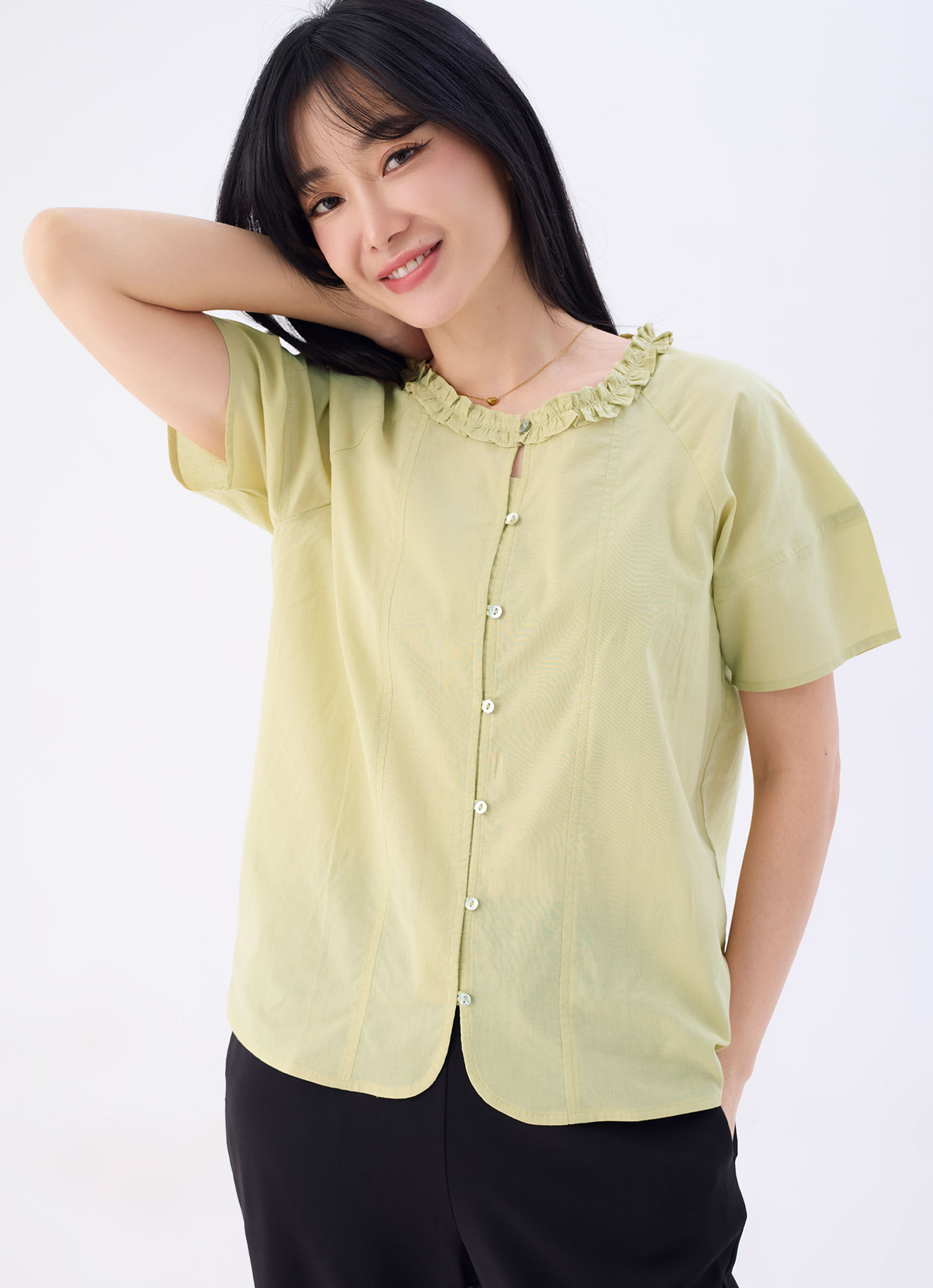 Hay by Sleeve Blouse