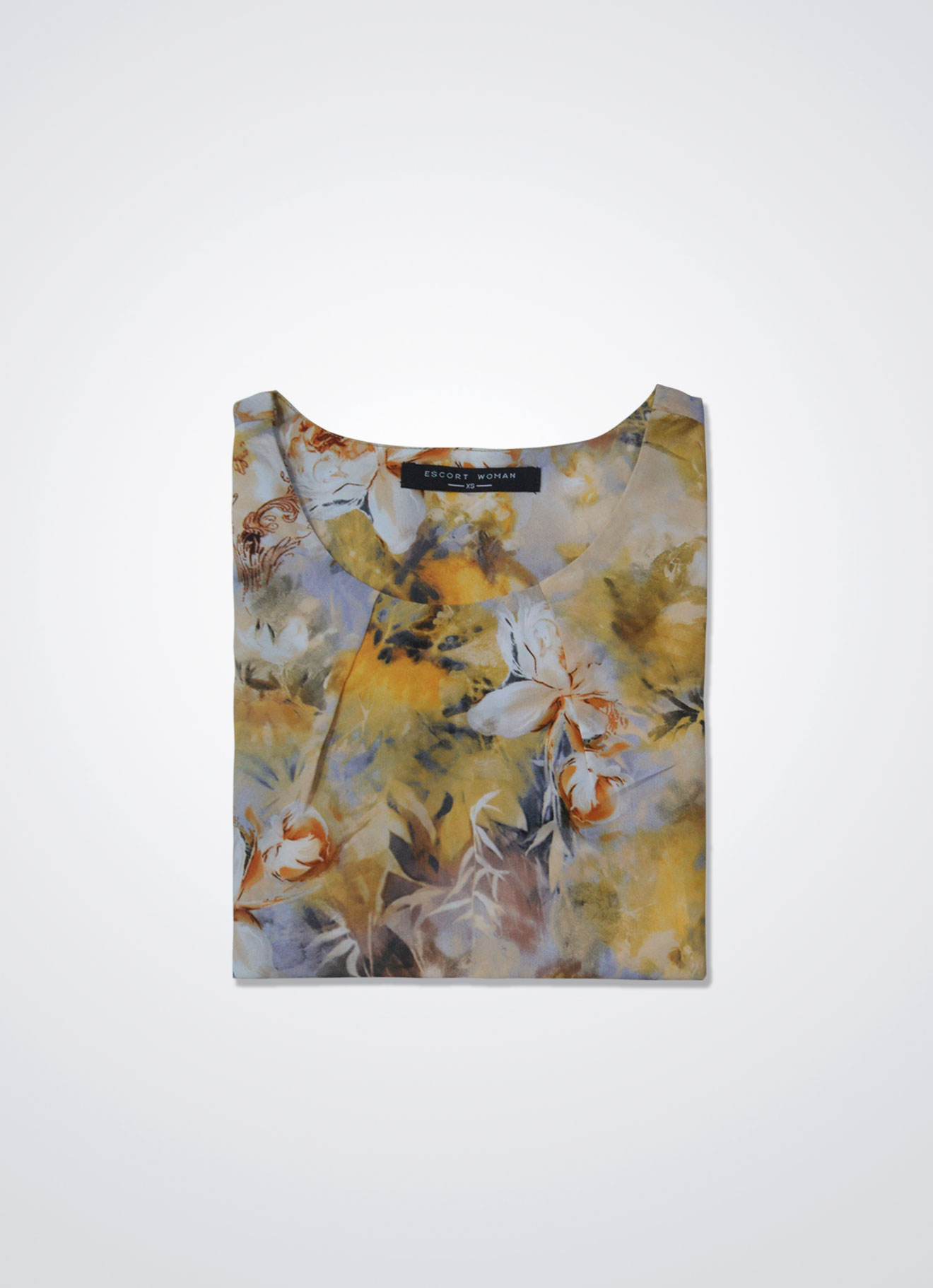 Honey-Gold by Sleeve Blouse