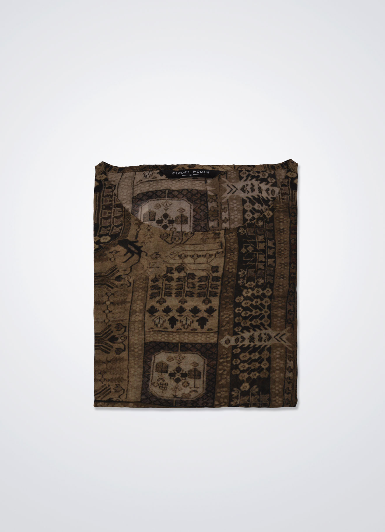 Incense by Long Sleeve Blouse